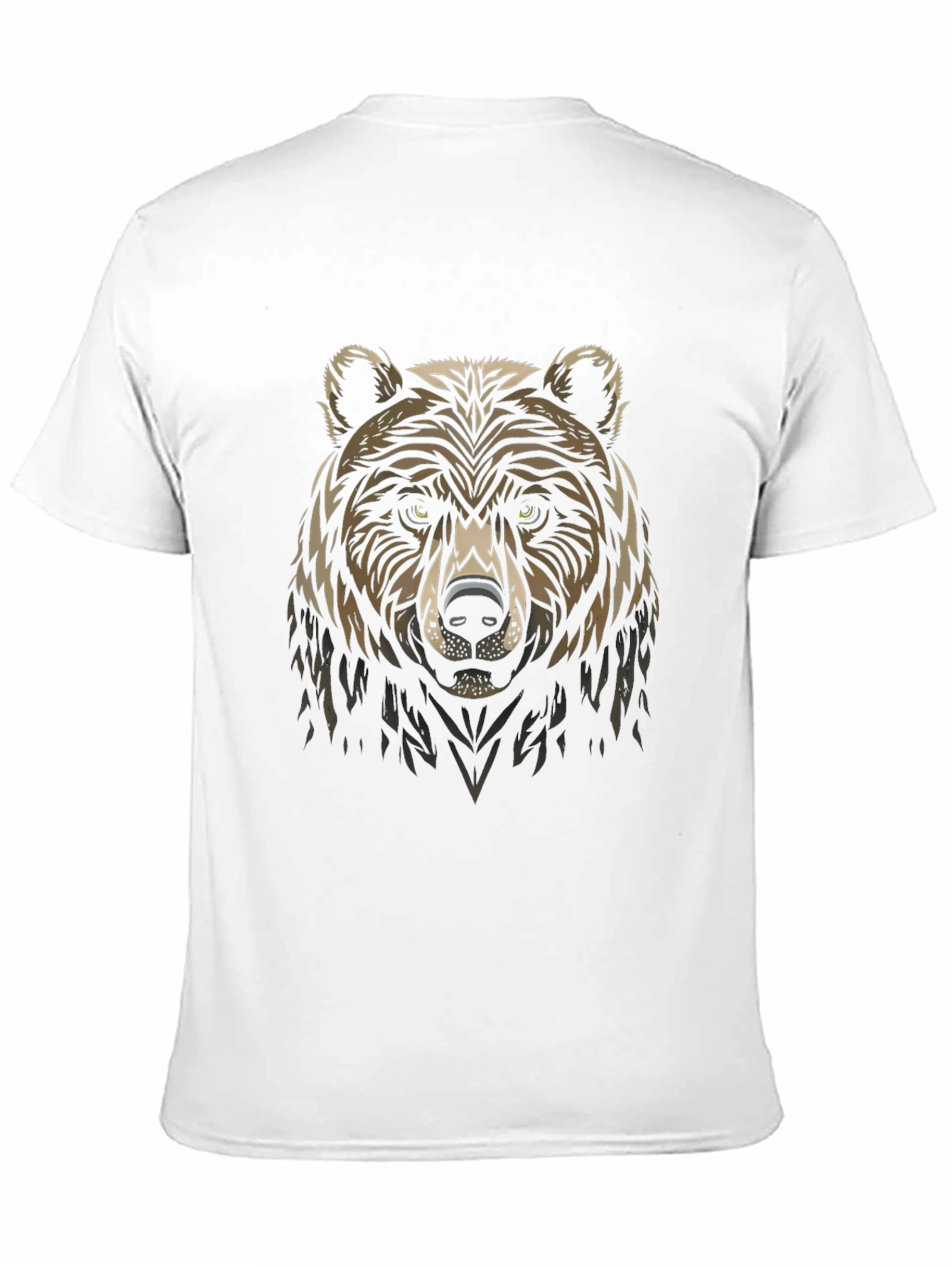 Black Bear Graphic Black T-Shirt - Stylish Animal Tee view 11
