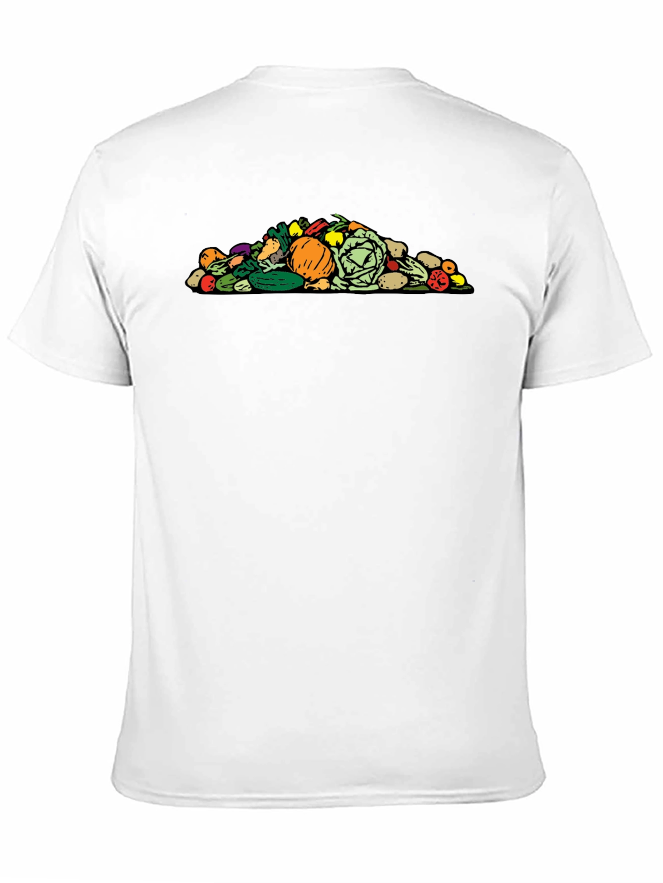Vegetable Pile Graphic T-Shirt - 11