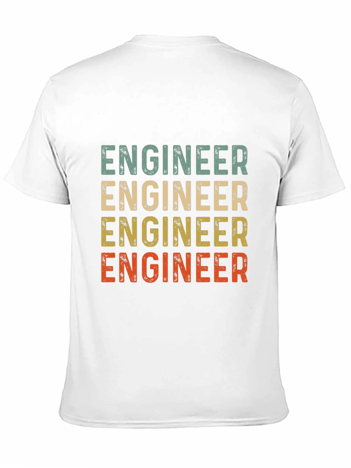 Black Retro Engineer T-Shirt - Funny Engineering Gift Tee view 11