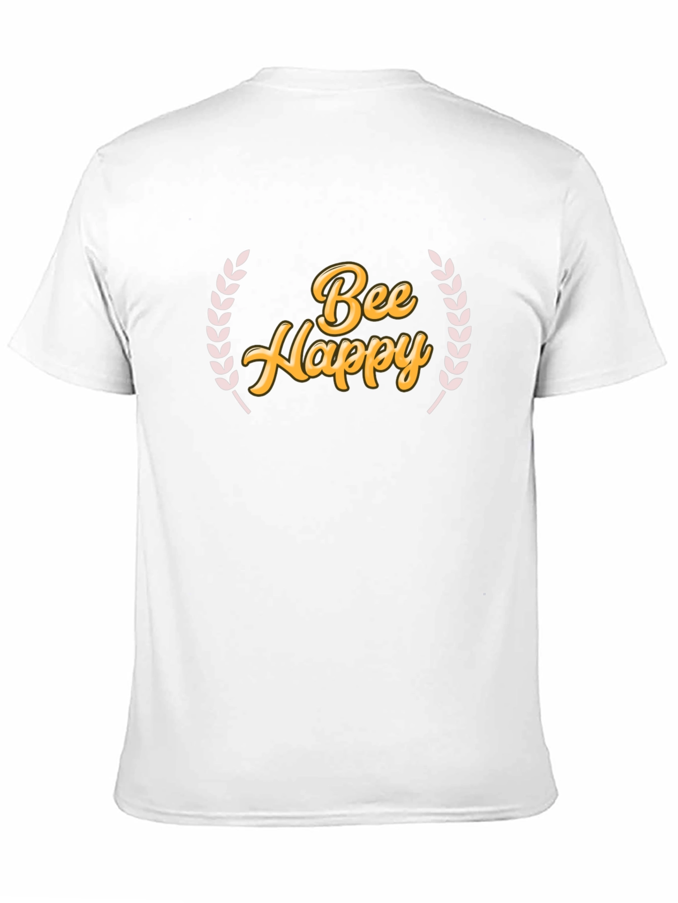 Black Bee Happy Graphic T-Shirt - Black view 11