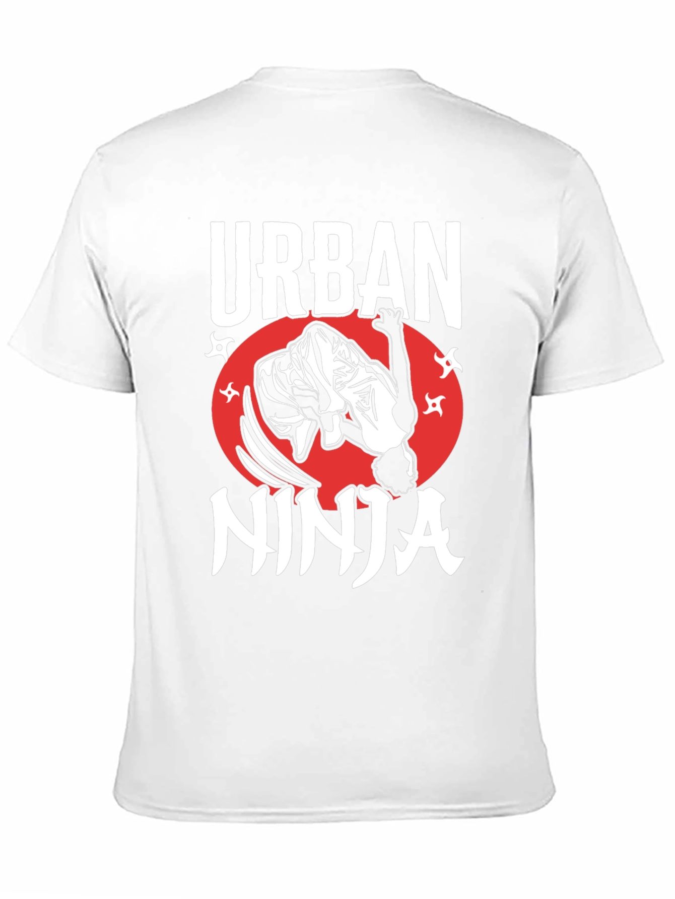 Black Urban Ninja Graphic Tee view 11