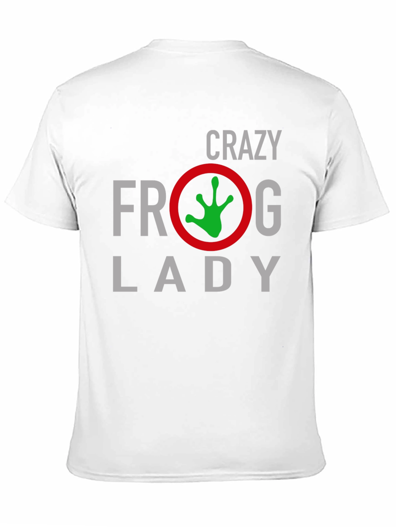 Black Crazy Frog Lady Graphic Tee - Black view 11