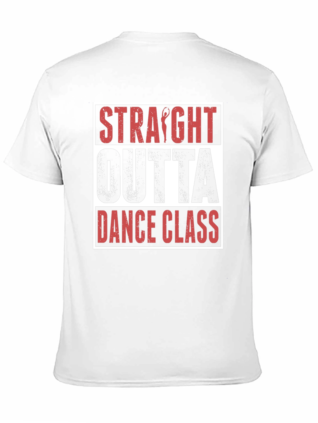Black Straight Outta Dance Class Black T-Shirt view 11