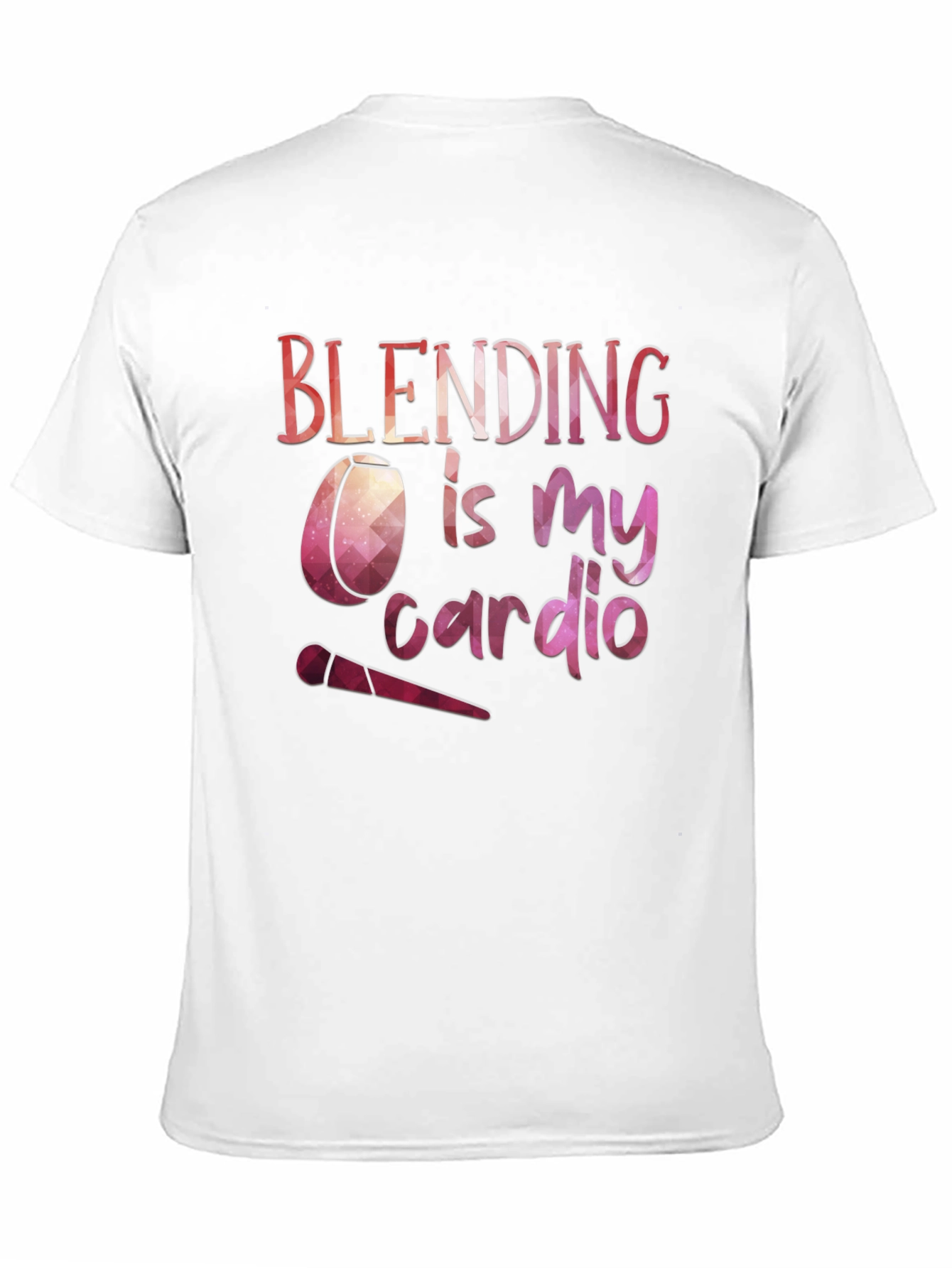 Black Blending is My Cardio Graphic T-Shirt view 11