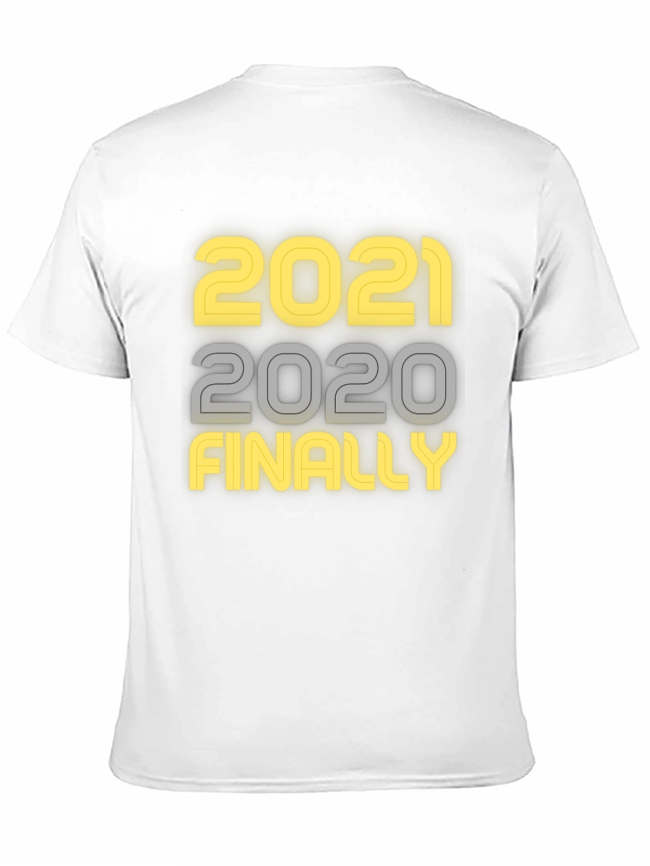 Black 2021 Finally T-Shirt - Funny New Year's Tee view 11