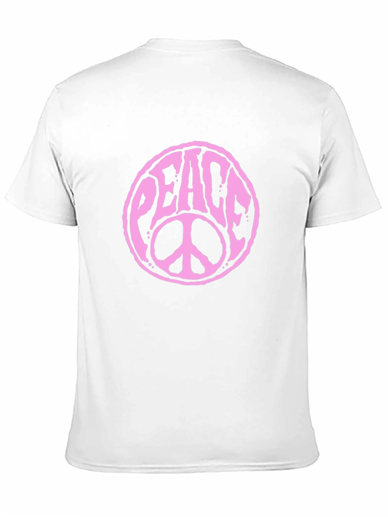 Black Peace Sign Graphic T-Shirt - Black view 11