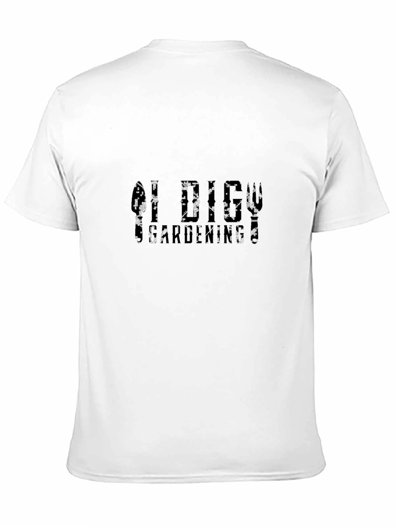 Black Black 'Ol' Dirty Gardening' T-Shirt view 11