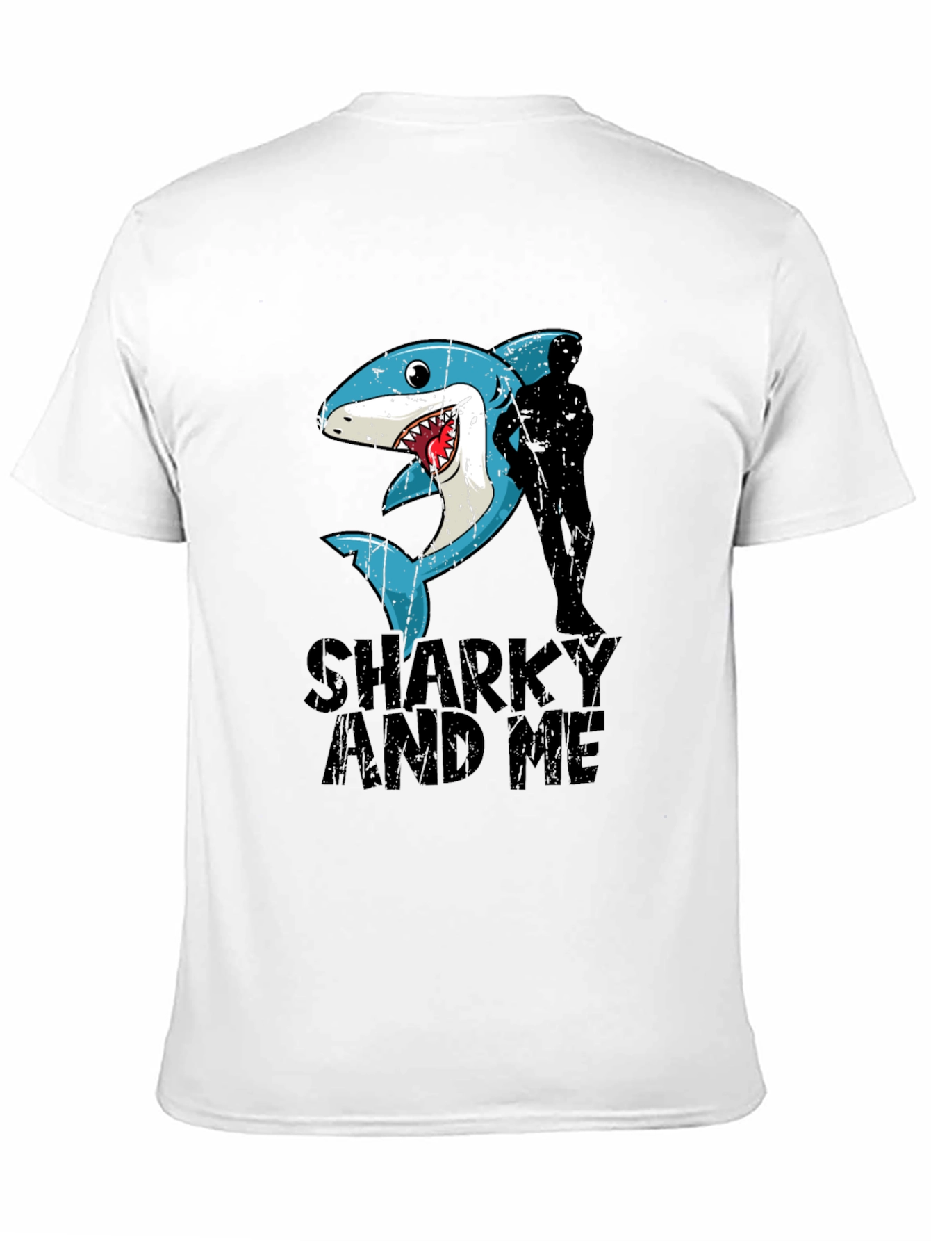 Black Sharky and Me Graphic Tee view 11