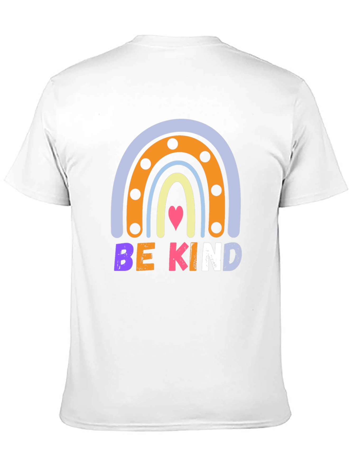Black Be Kind Rainbow Graphic Tee - Positive Message view 11