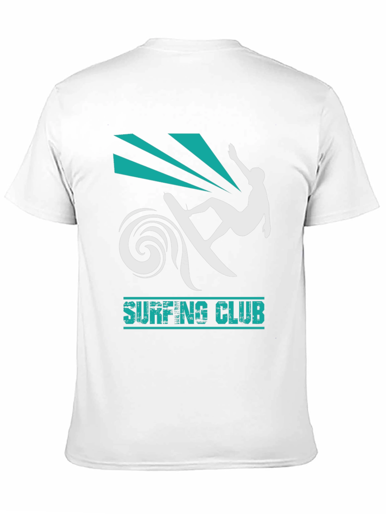 Black Surfing Club Black T-Shirt view 11