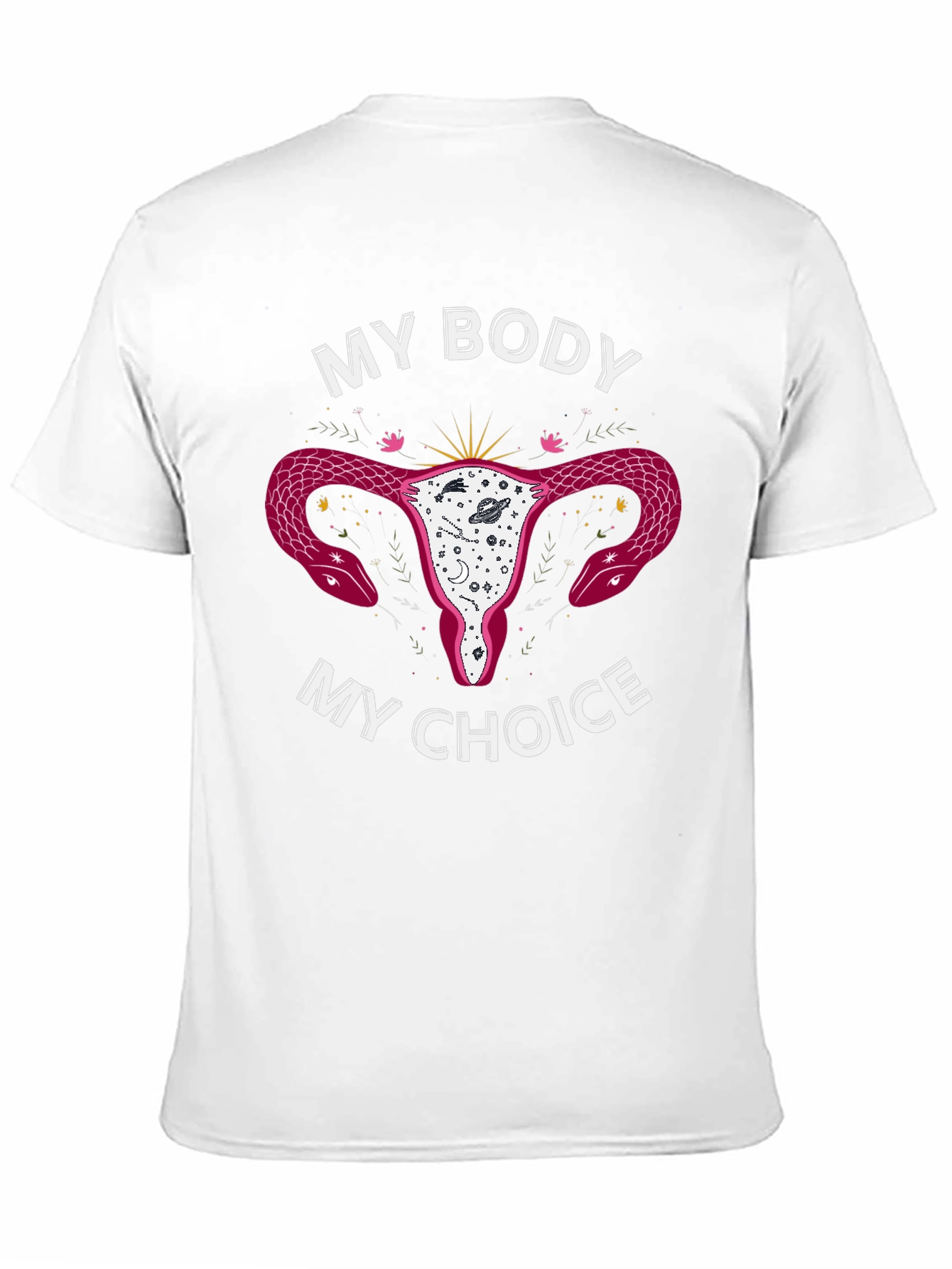 Black My Body My Choice Graphic T-Shirt view 11