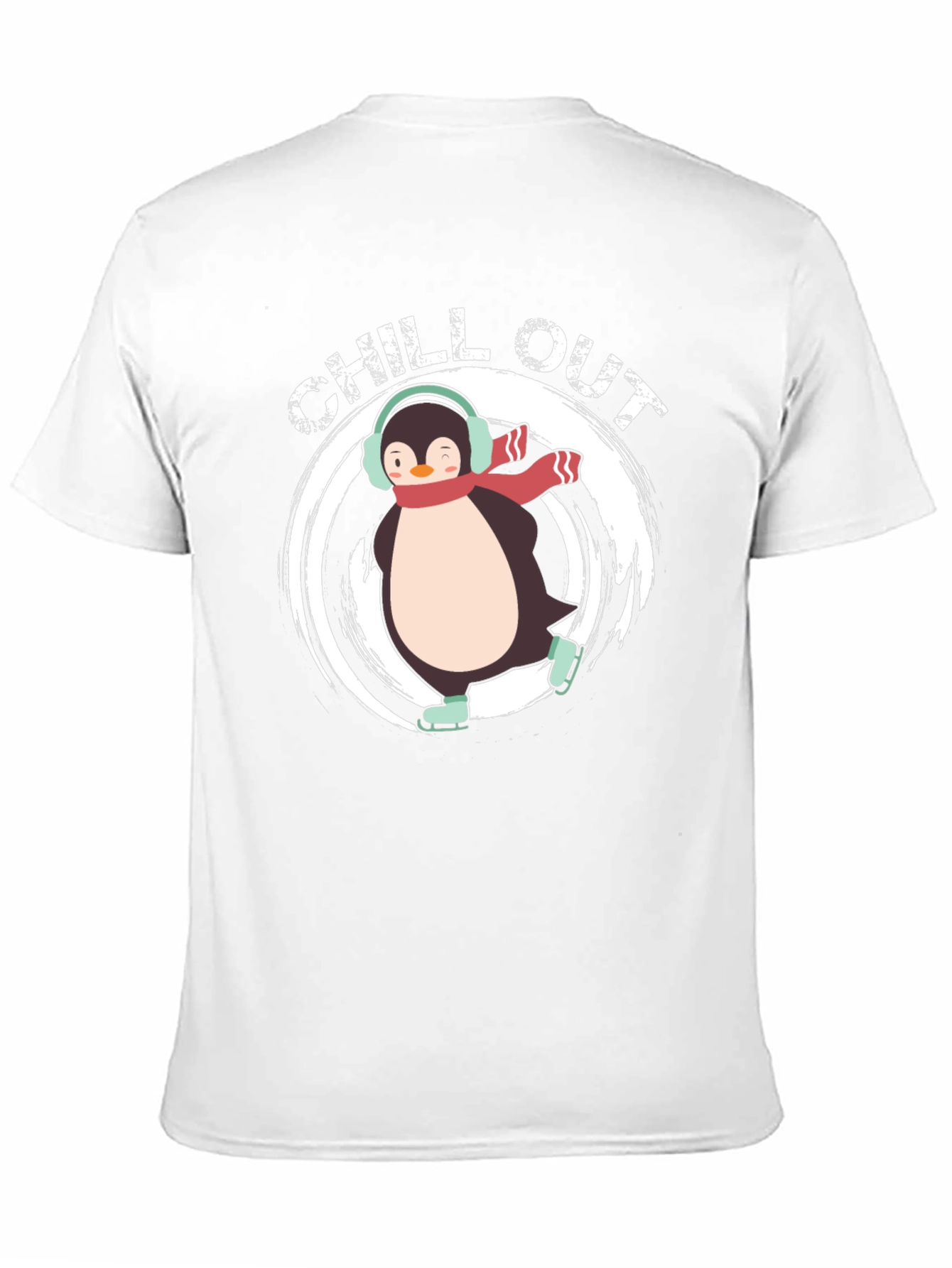 Black Chill Out Penguin T-Shirt view 11