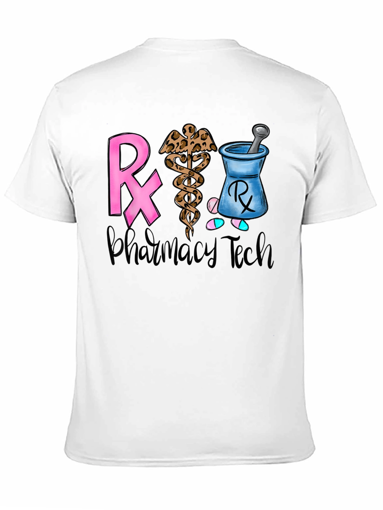 Black Pharmacy Tech T-Shirt view 11