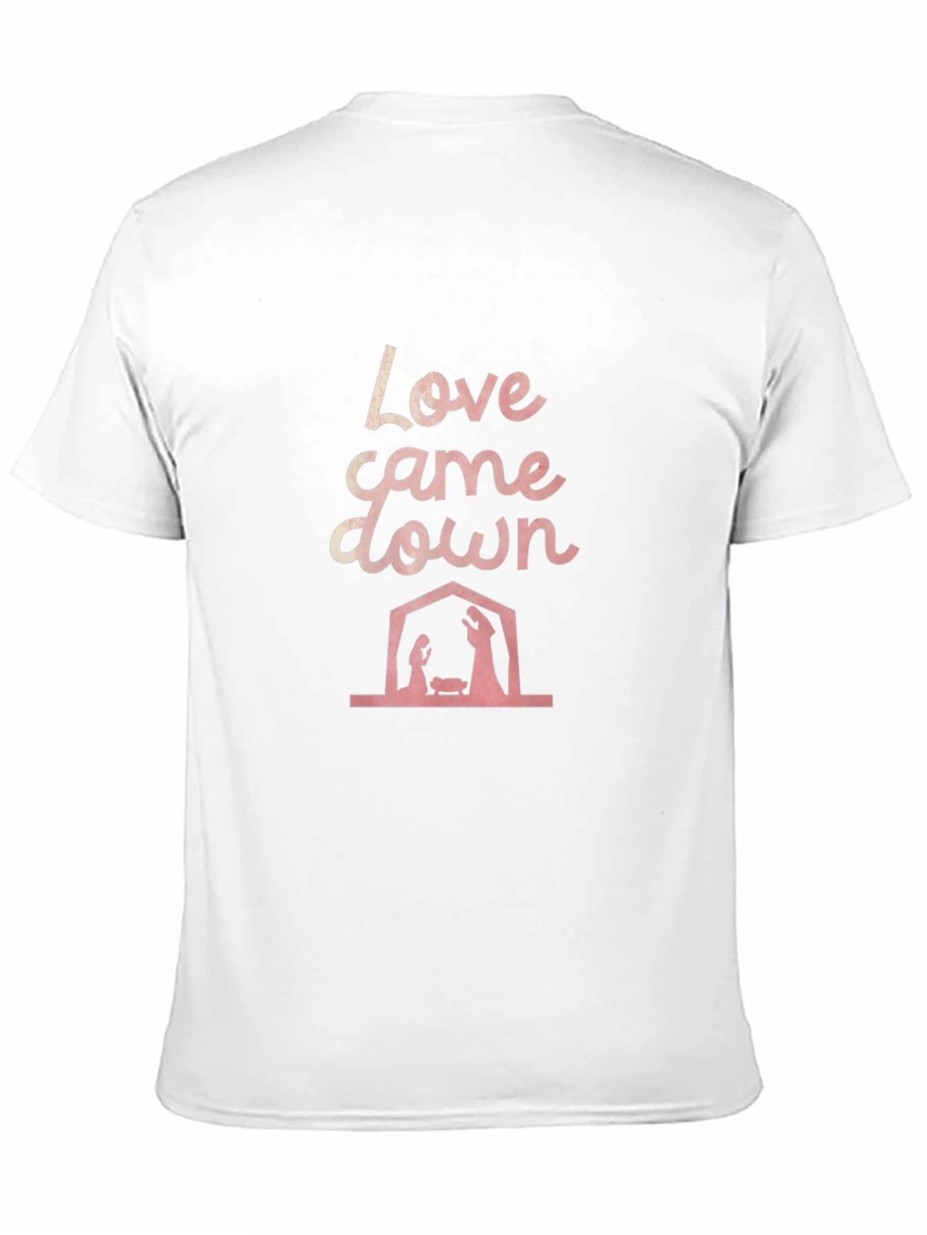 Black Love Came Down Nativity T-Shirt view 11