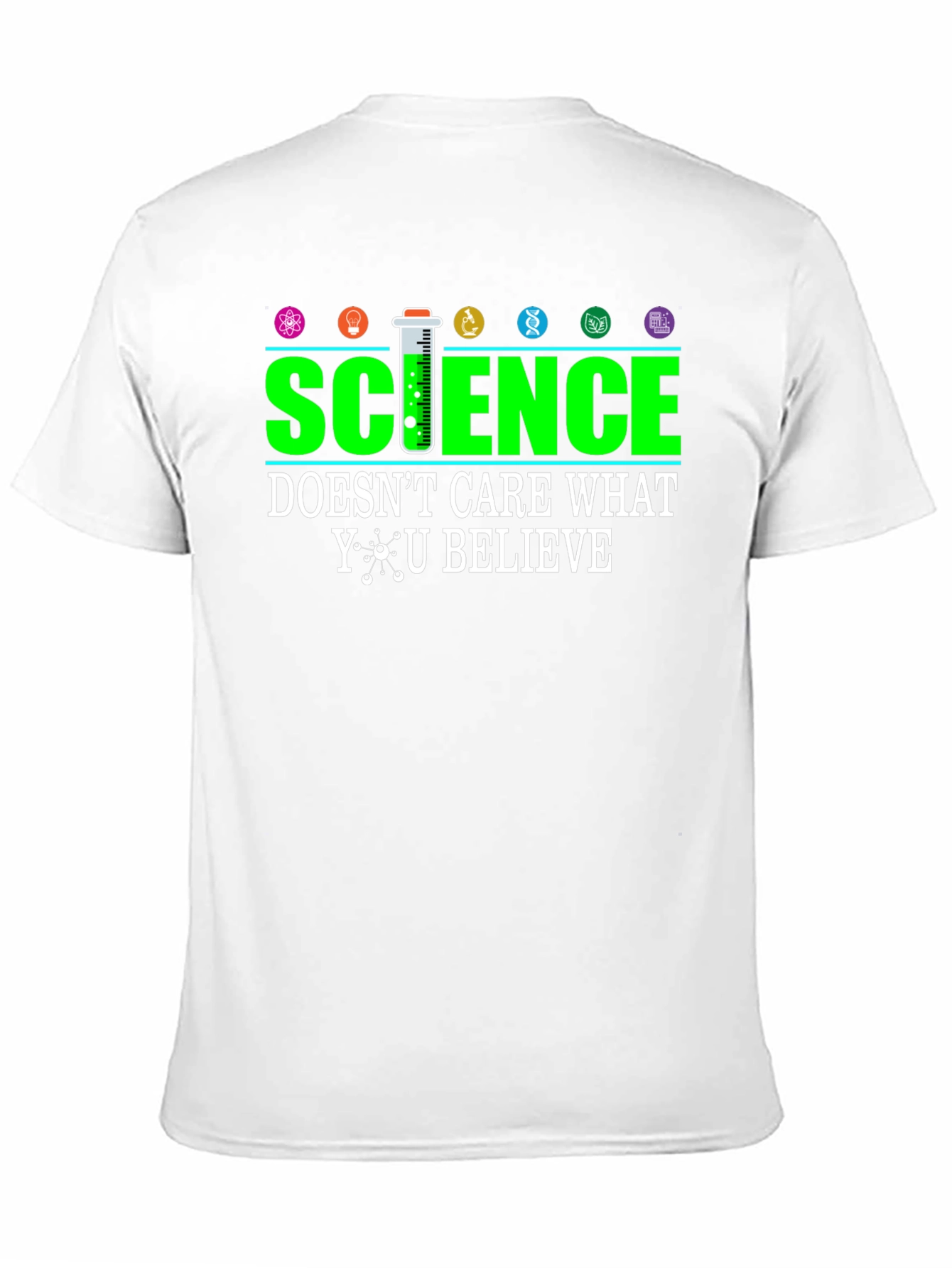 Black Science T-Shirt - Doesn't Care What You Believe view 11