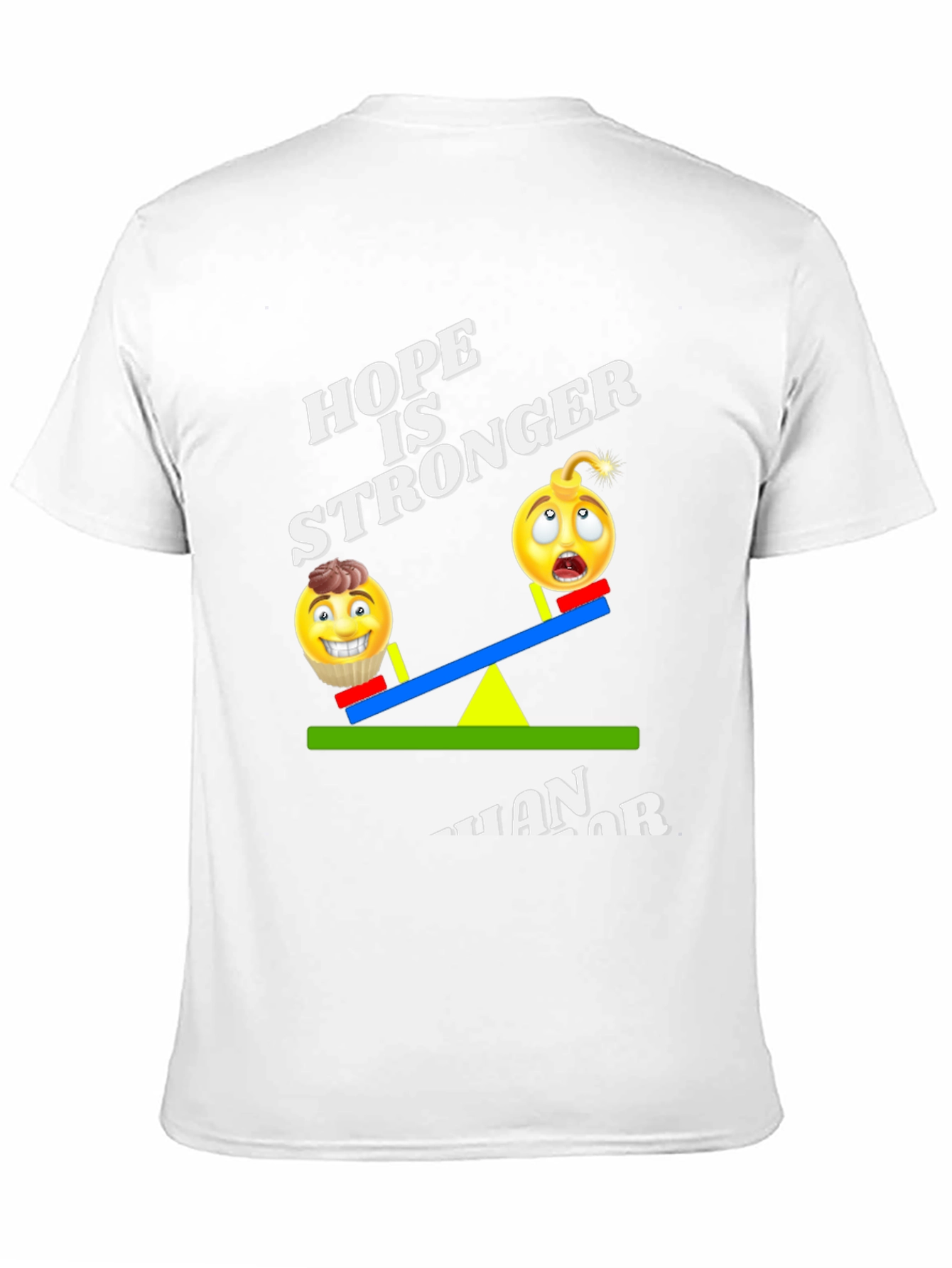 Black Hope is Stronger Than Terror T-Shirt view 11