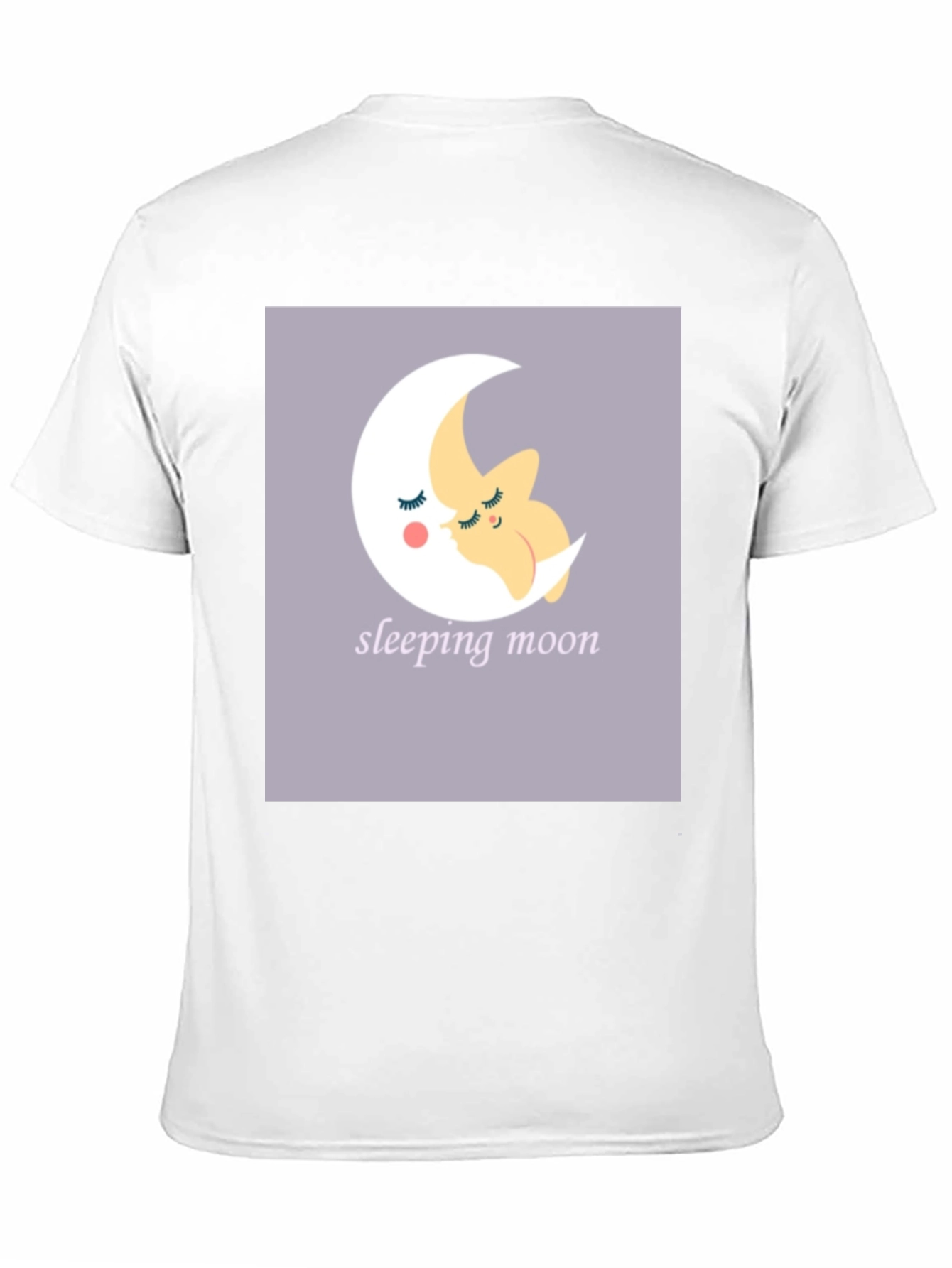 Black Sleeping Moon Graphic Tee - Stylish Comfort view 11