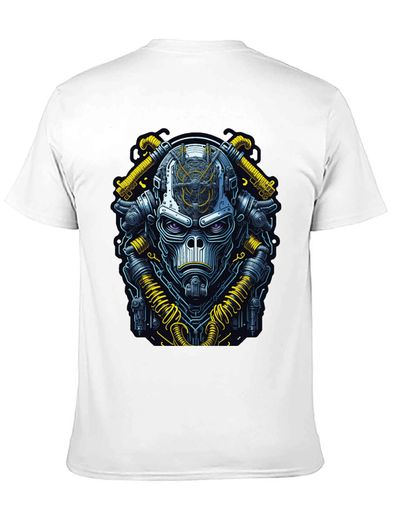 Black Steampunk Monkey Tee - Unique Graphic Design view 11
