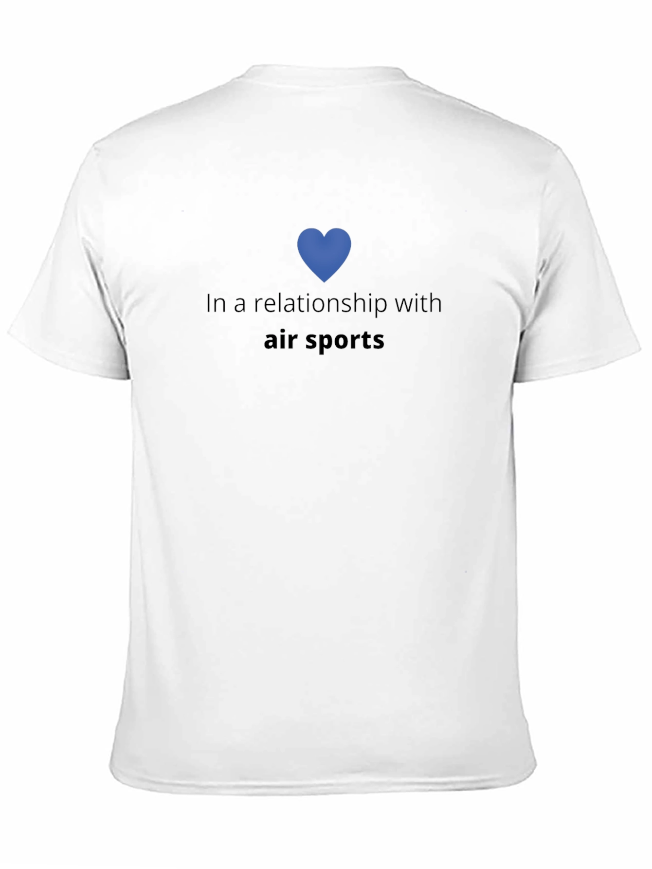 Black In a Relationship with Air Sports T-Shirt view 11
