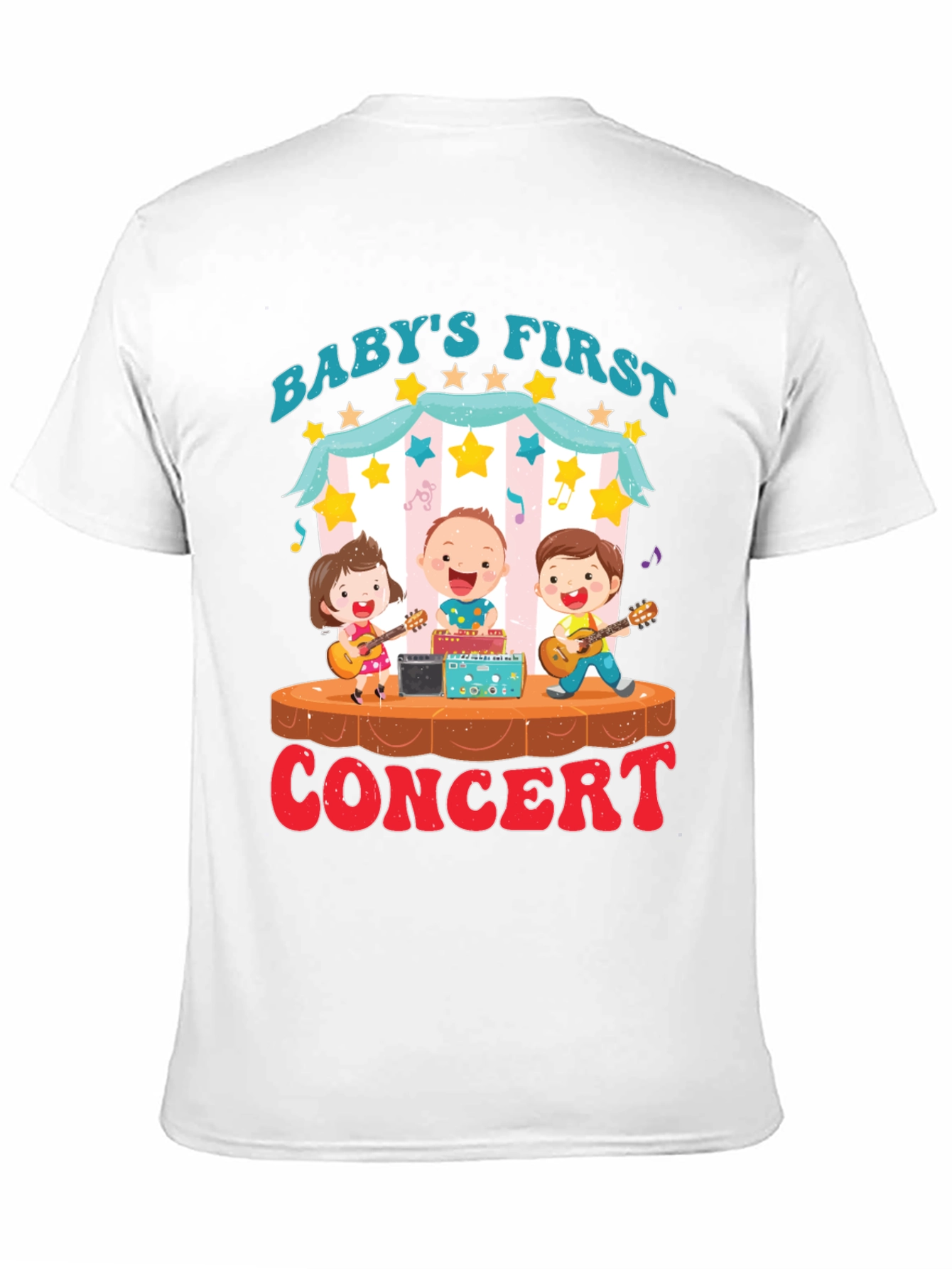 Black Baby's First Concert Graphic Tee view 11