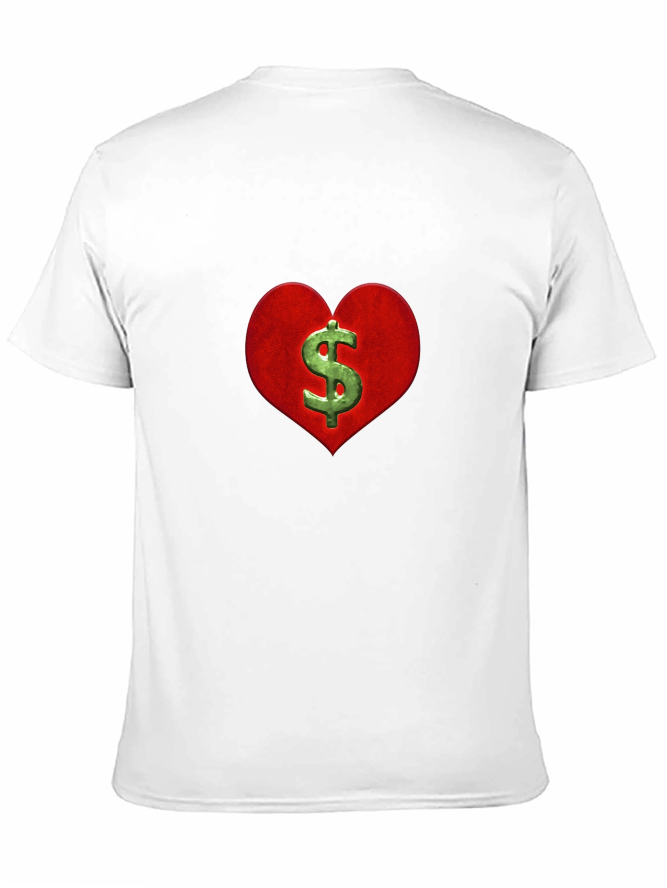 Black Heart & Money Graphic T-Shirt view 11