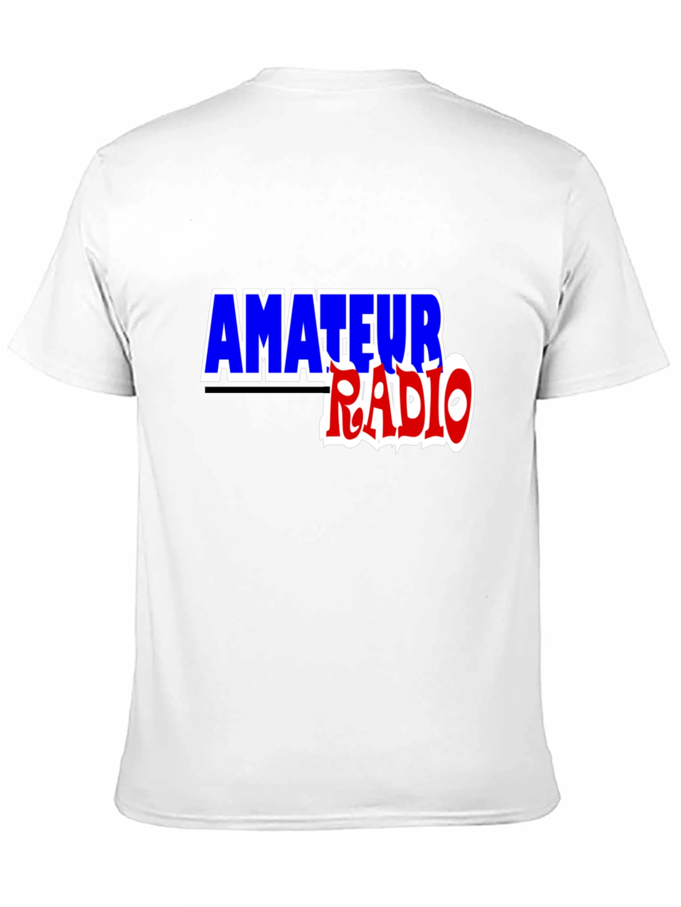 Black Amateur Radio T-Shirt - Black Ham Radio Tee view 11