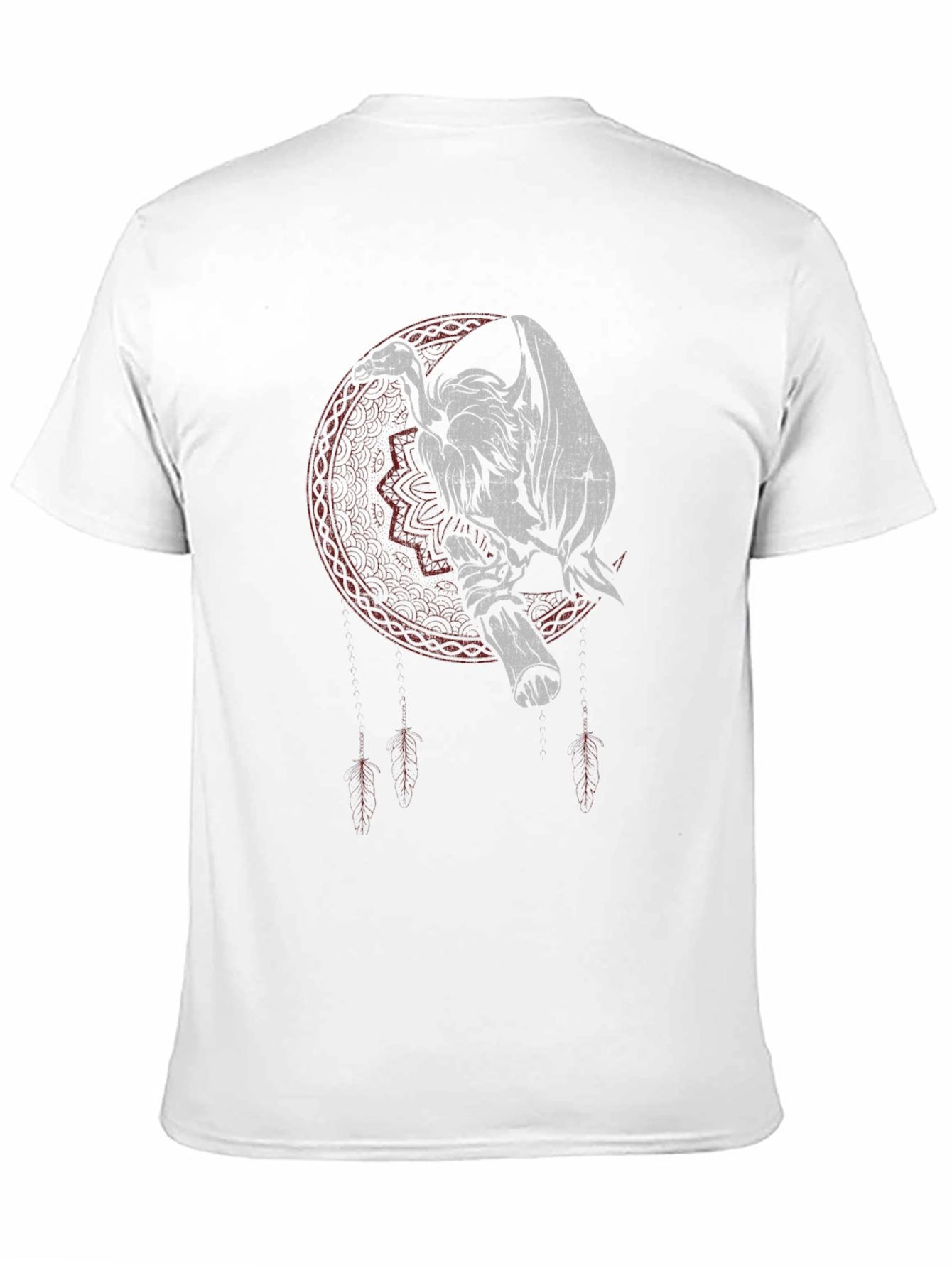 Black Vulture Graphic Tee - Dark Gothic Design view 11