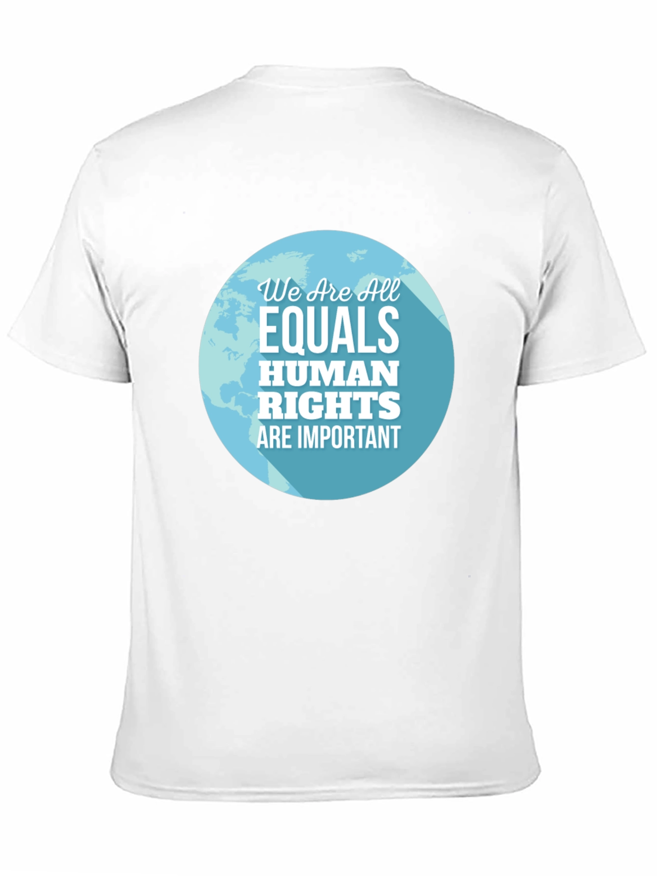 Black Equality Human Rights Graphic Tee - Black view 11