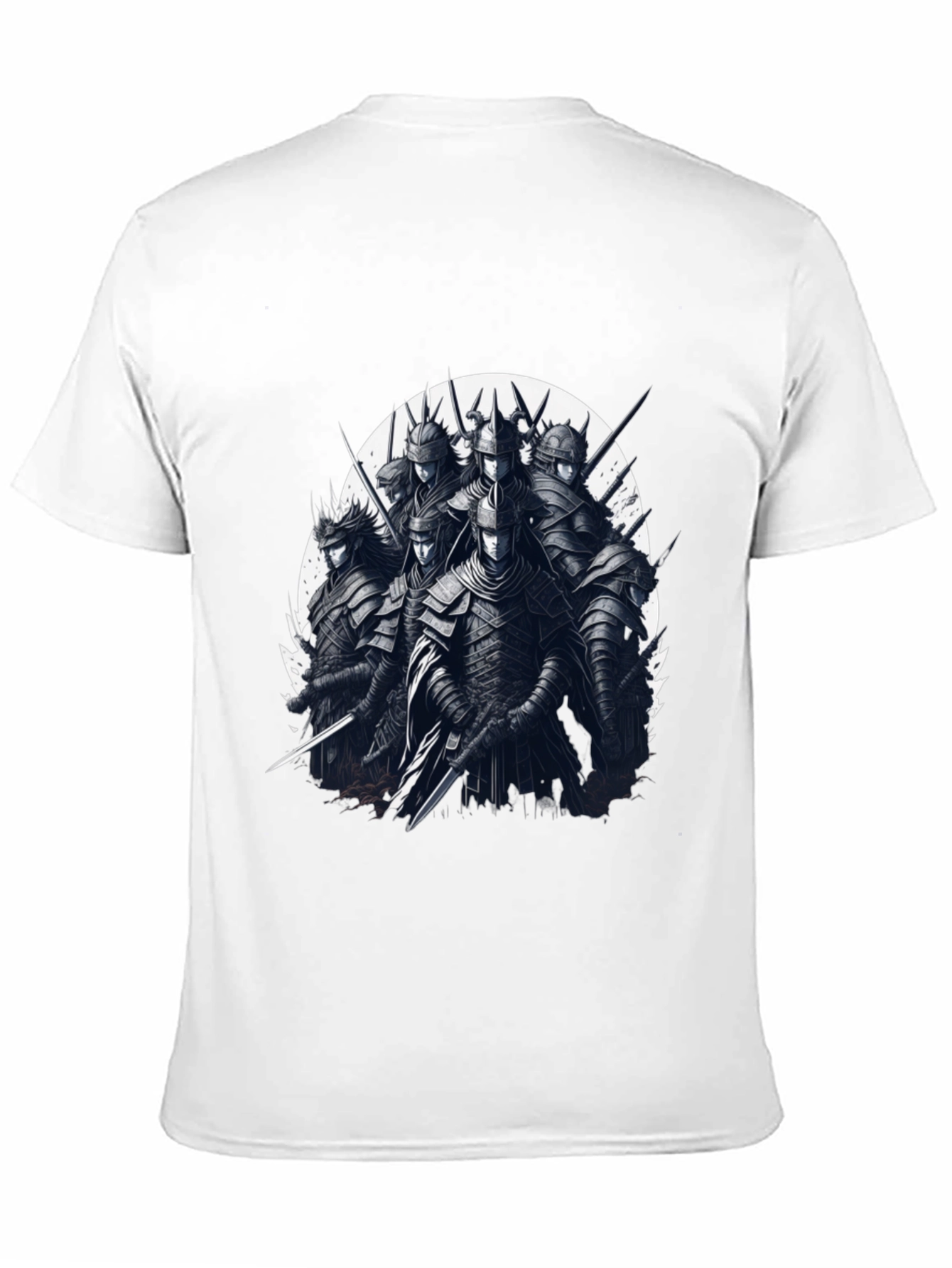 Black Warrior Knights Graphic T-Shirt view 11