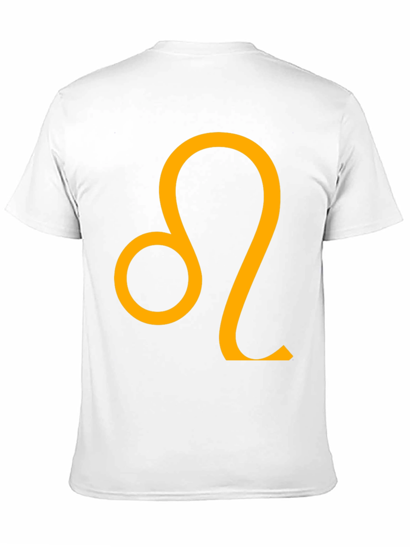 Black Leo Zodiac Sign Black T-Shirt view 11