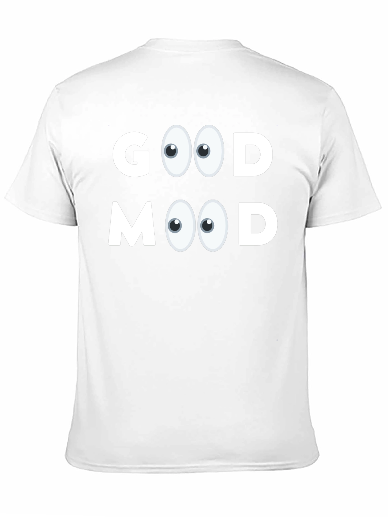 Black Good Mood Graphic Tee - Black Cotton Blend view 11