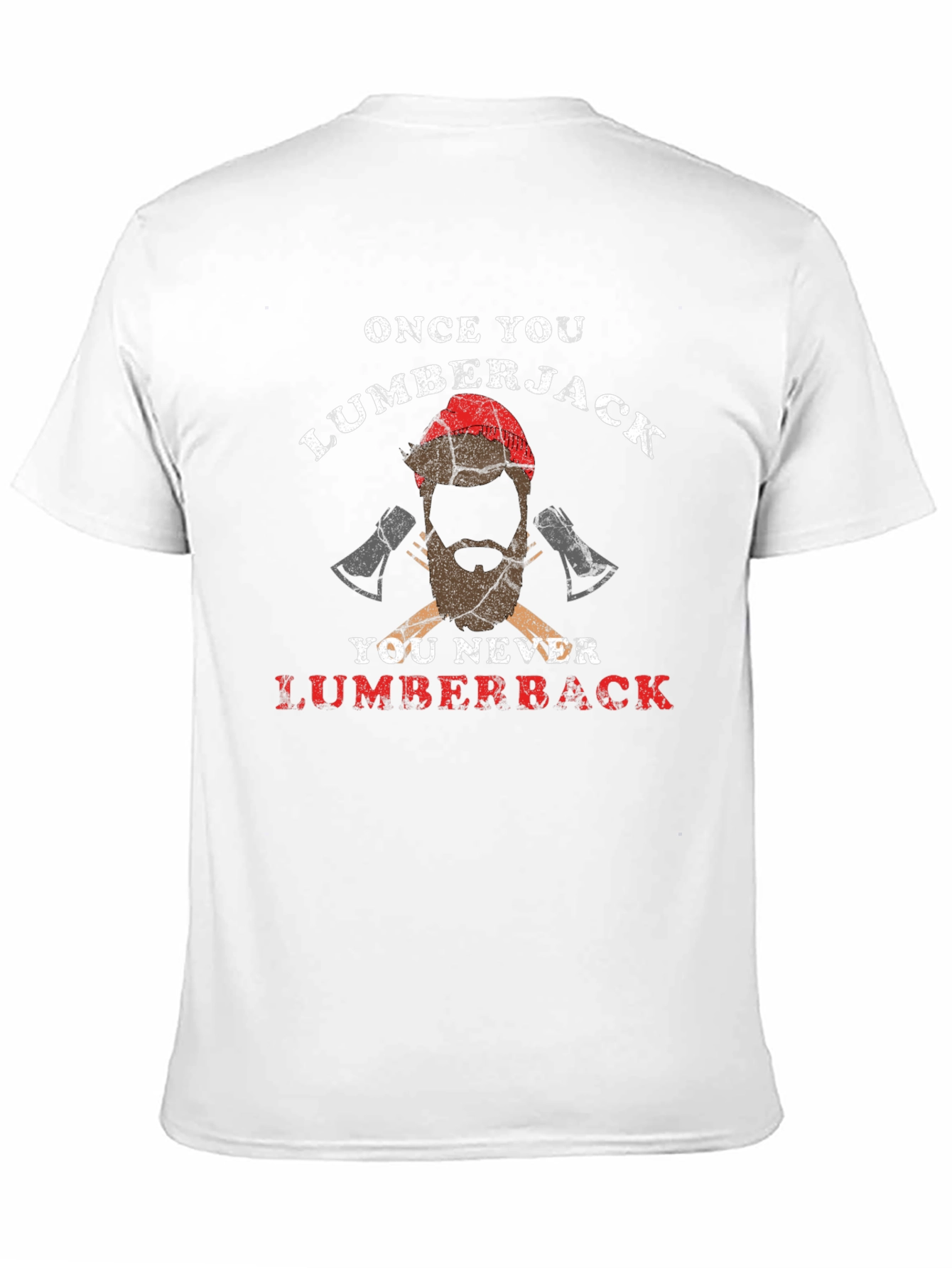 Black Lumberjack T-Shirt - Once You Lumberjack view 11