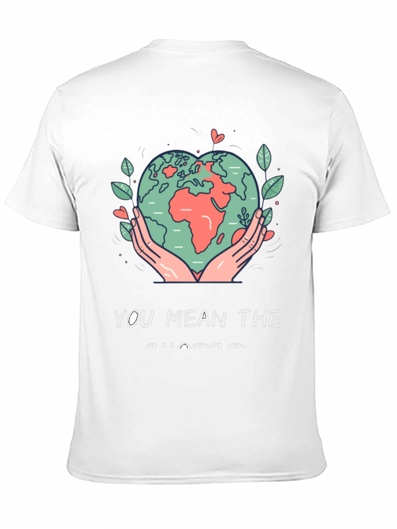Black Earth Heart Graphic Tee - You Mean the World view 11
