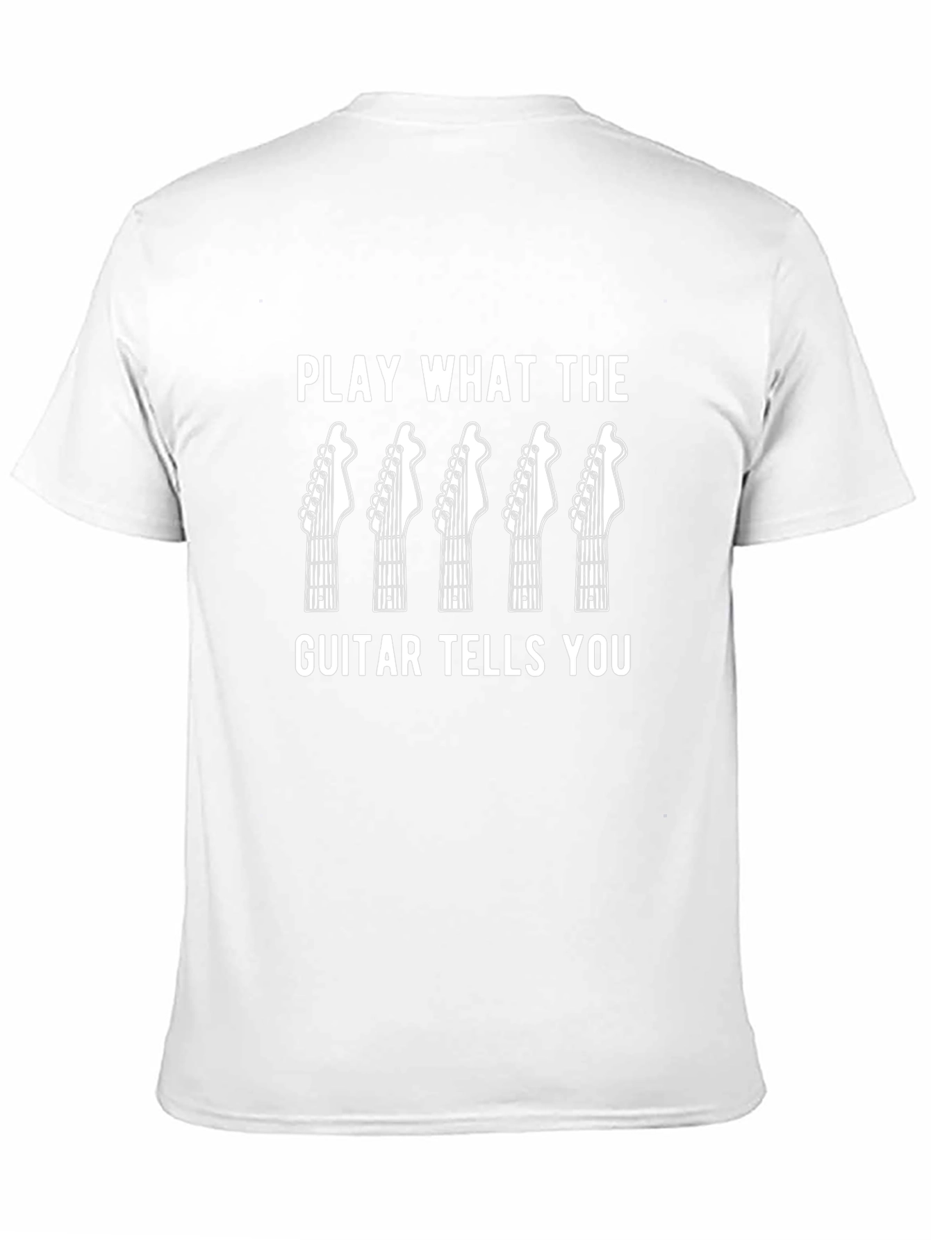 Play What The Guitar Tells You Graphic Tee - 11