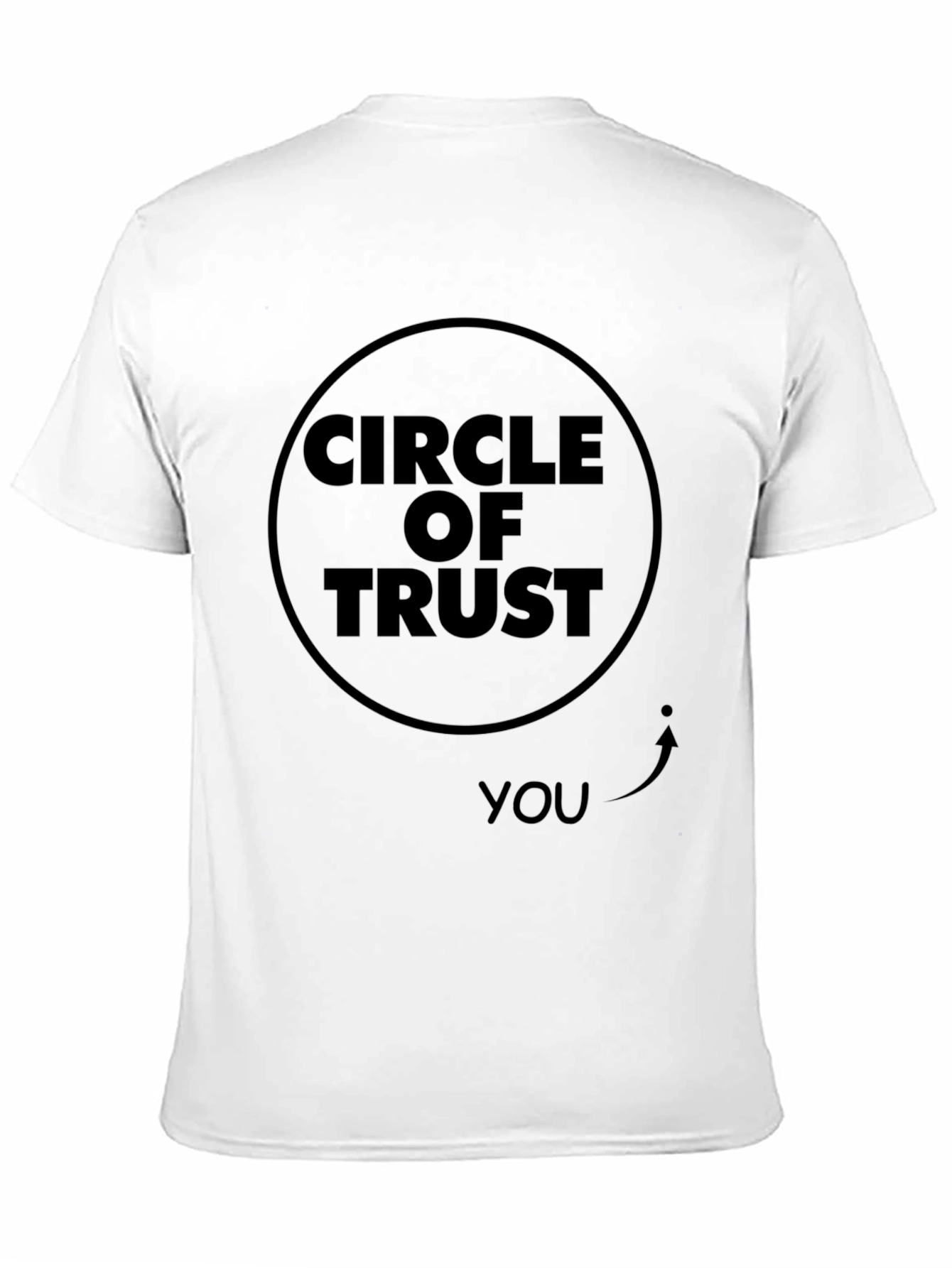 Black Circle of Trust Graphic Tee - The Outsider T-Shirt view 11