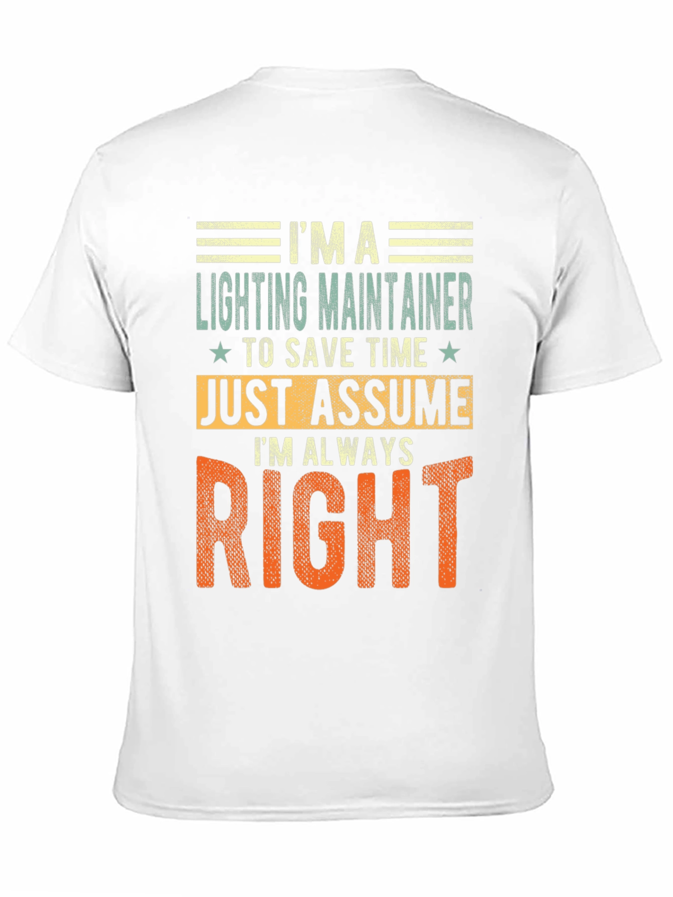 Black Lighting Maintainer Graphic T-Shirt view 11
