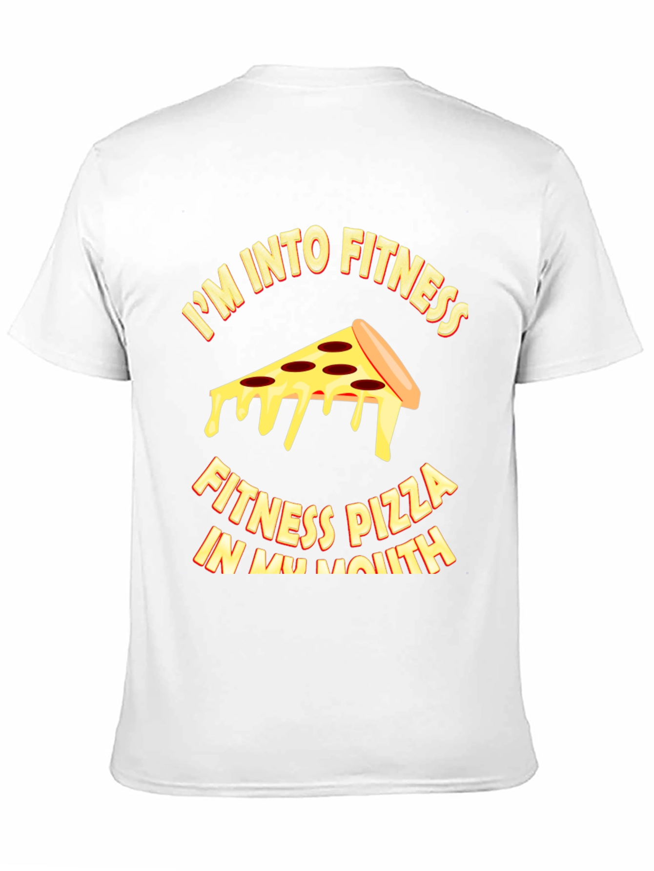 Black Pizza Fitness T-Shirt - Funny Workout Tee view 11