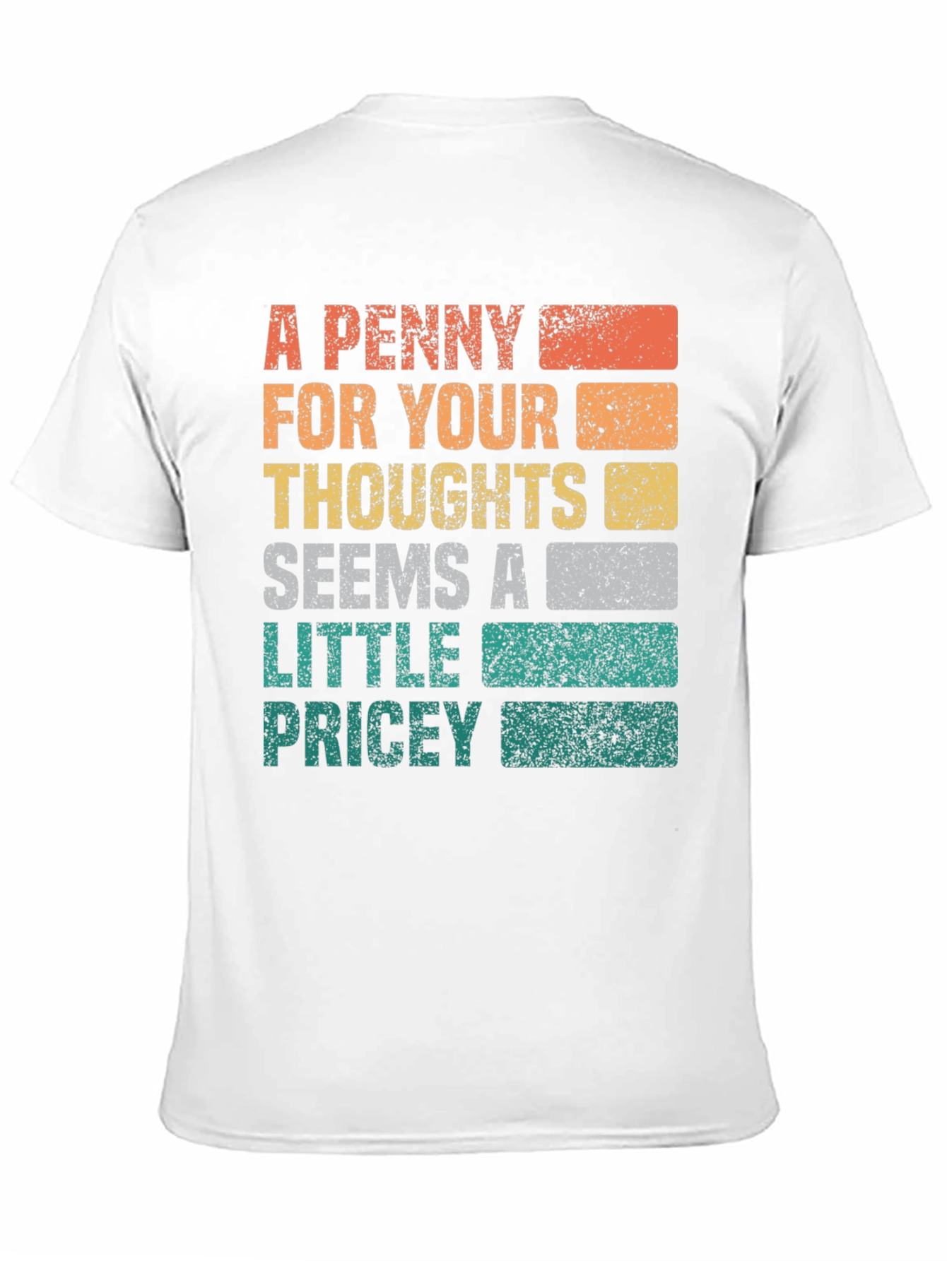 Black A Penny For Your Thoughts Graphic Tee view 11
