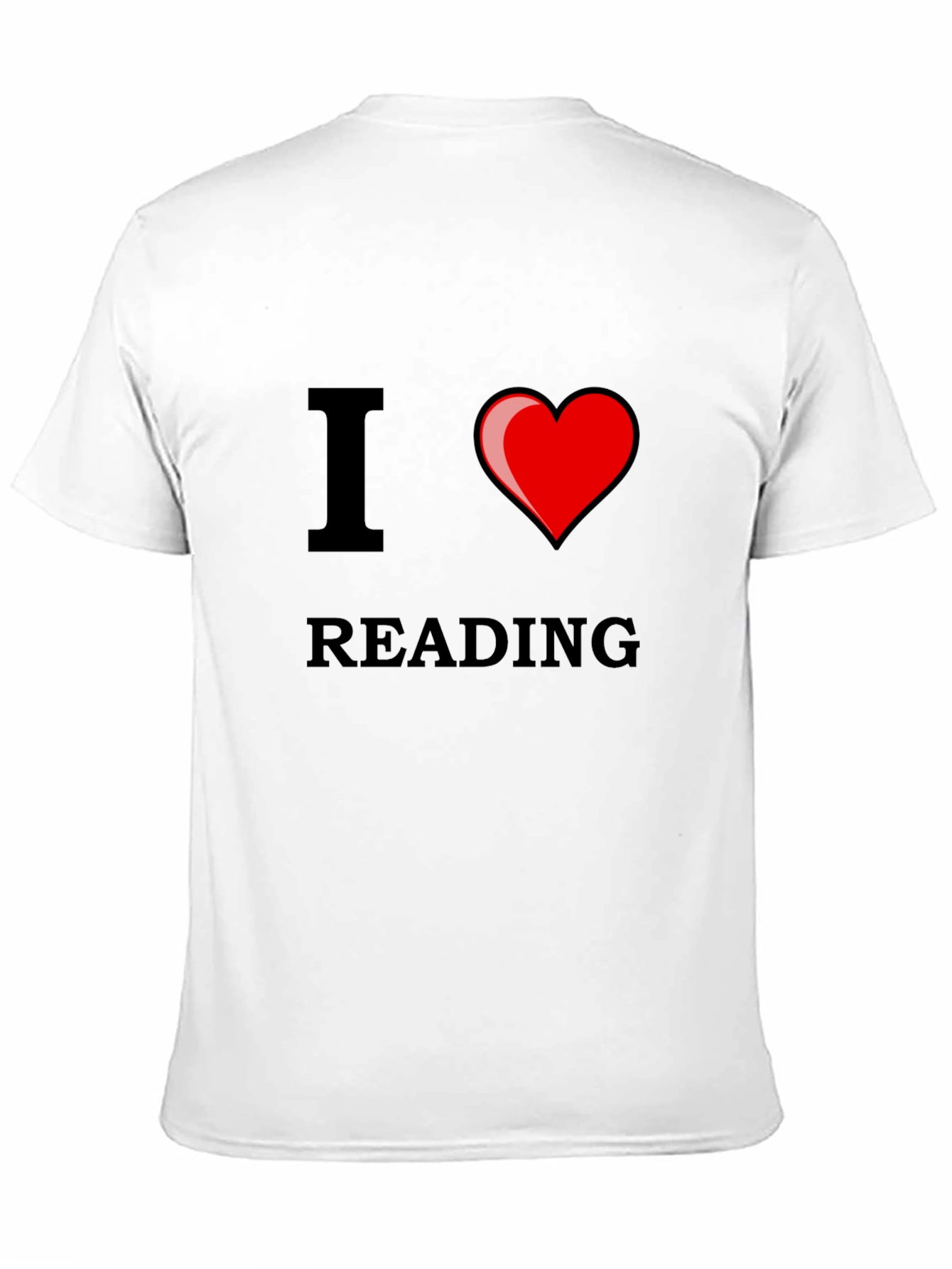 Black I Love Reading T-Shirt view 11