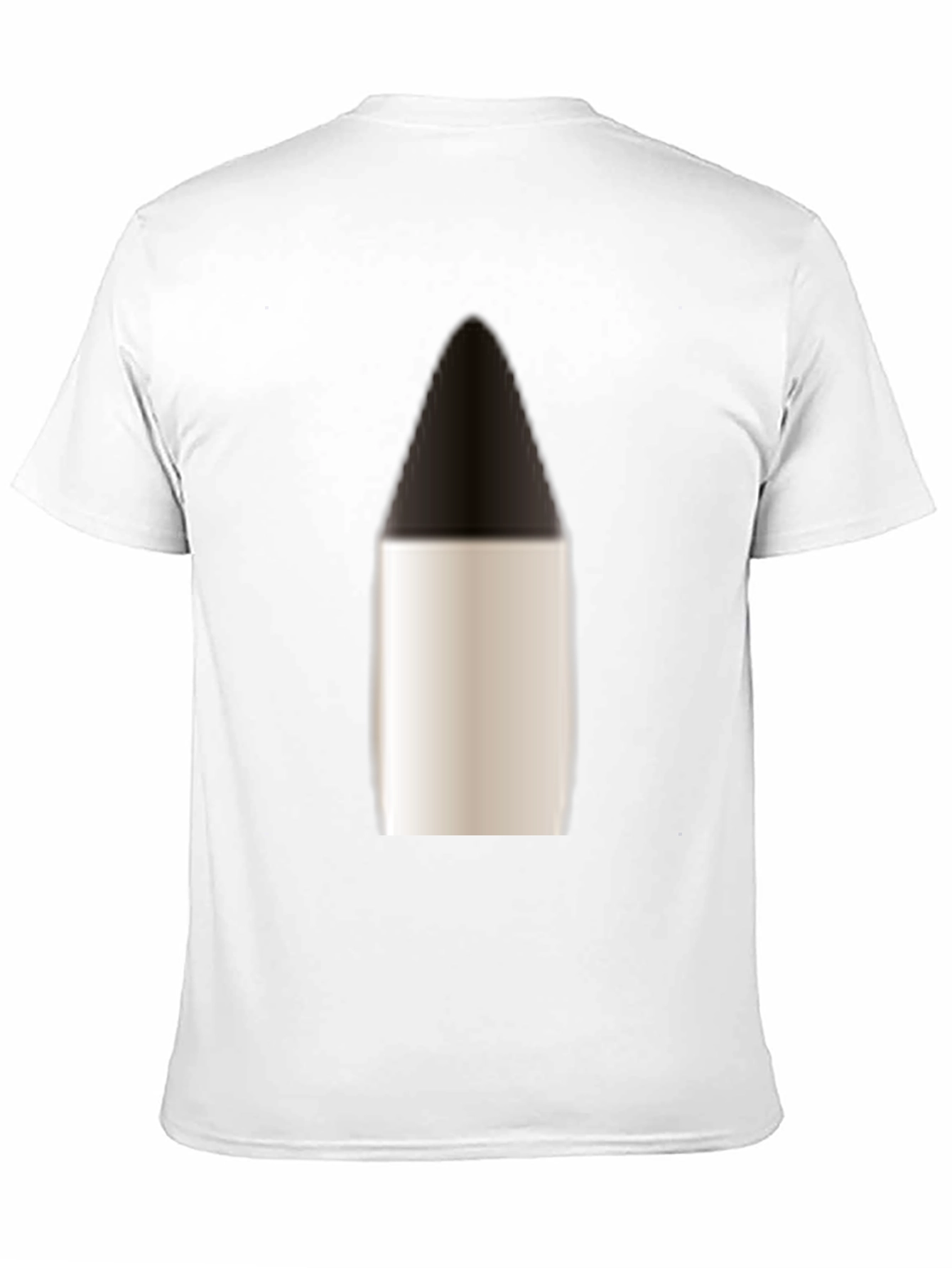 Black Bullet Graphic Print Black T-Shirt view 11