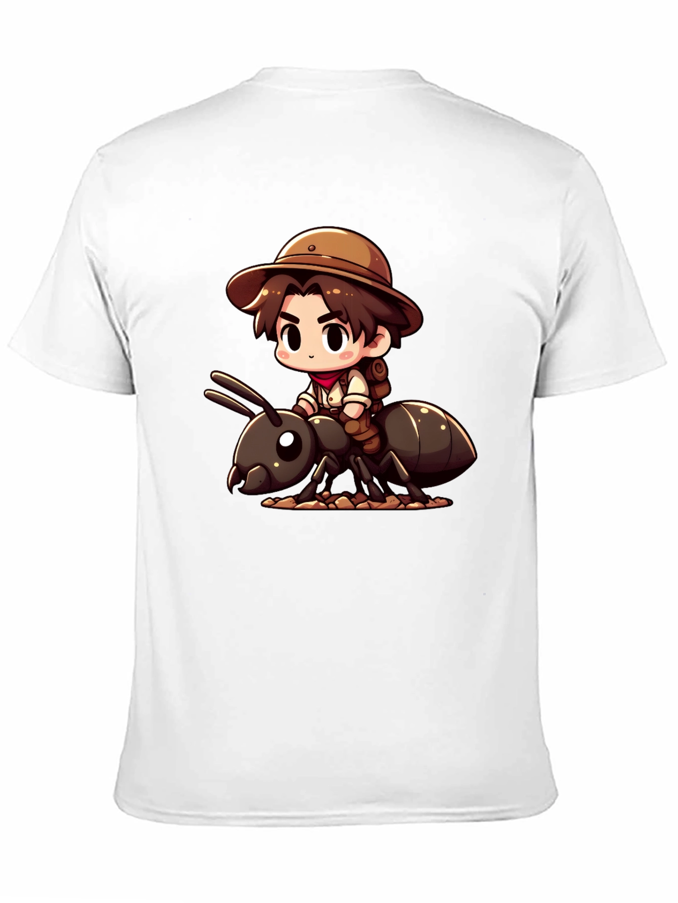 Black Adventurer Ant Rider T-Shirt view 11