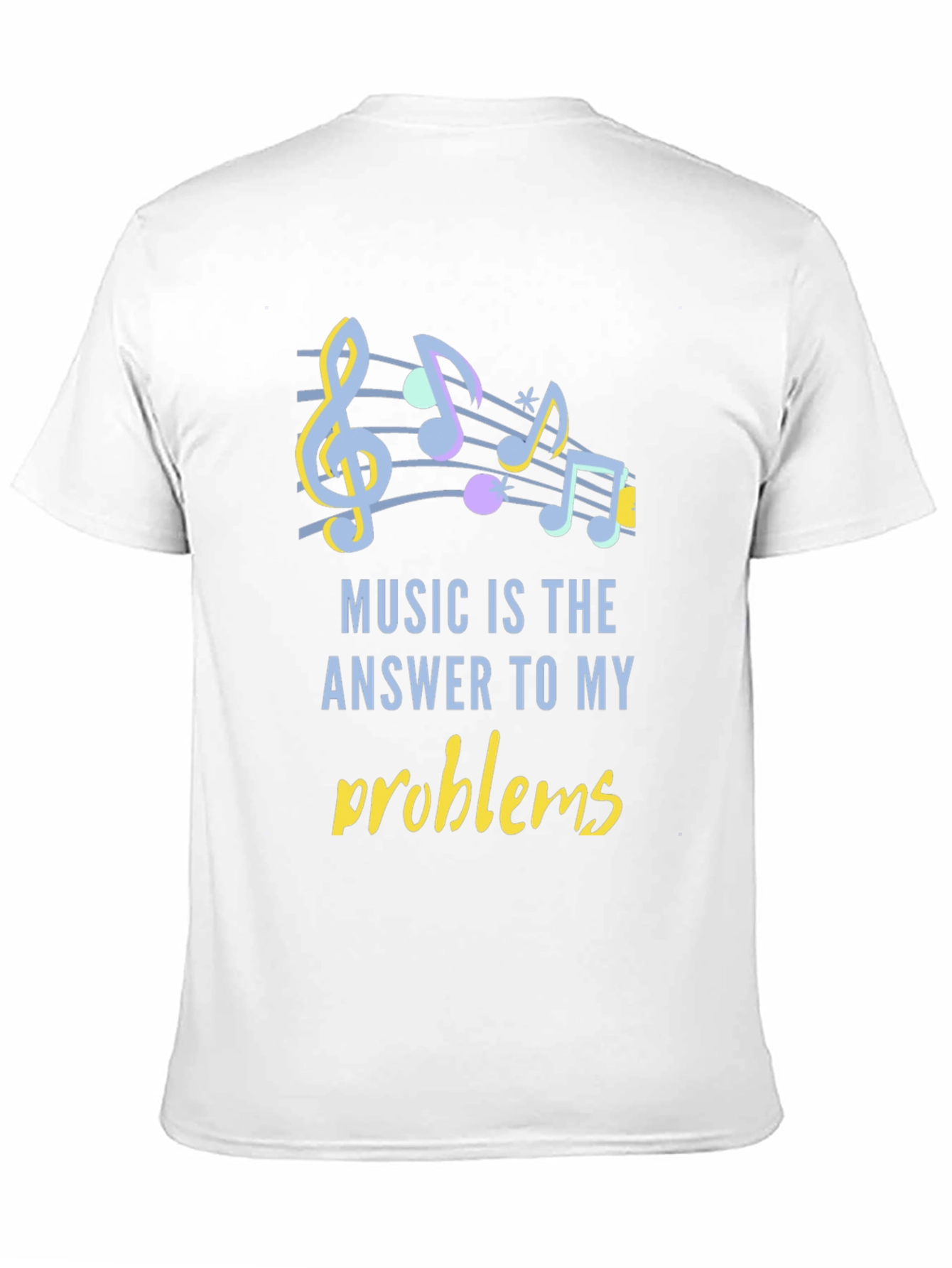 Black Music is the Answer T-Shirt view 11