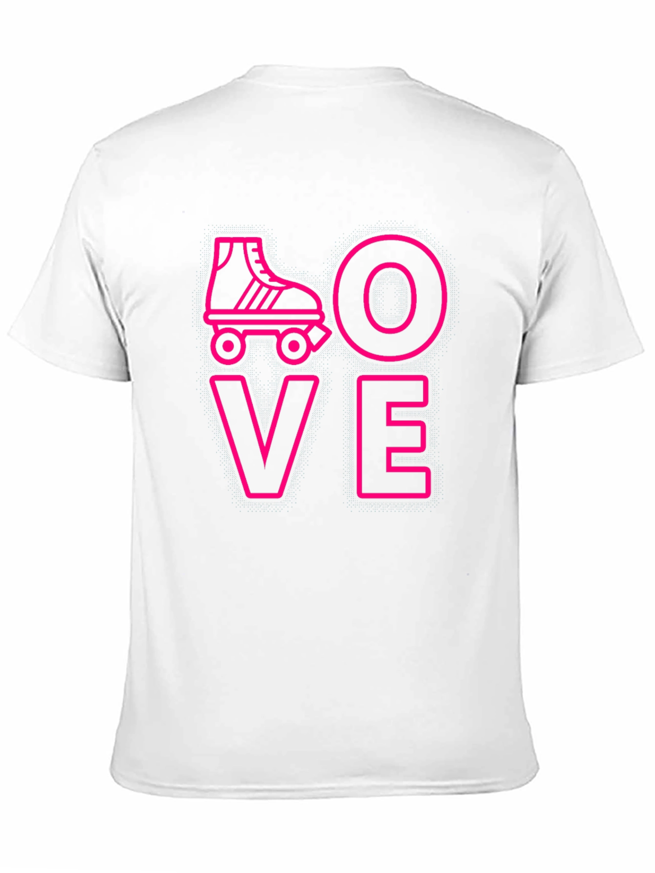 Black Love Roller Skating T-Shirt view 11