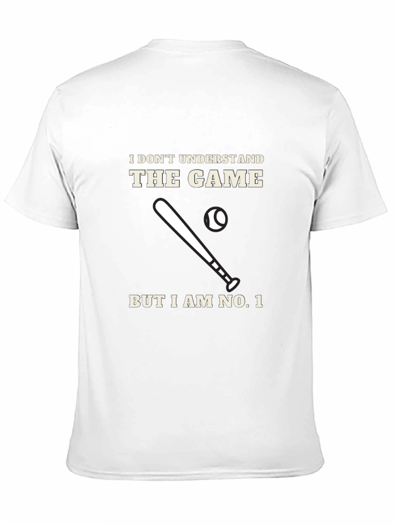 Black Funny Baseball T-Shirt - I Don't Understand The Game view 11