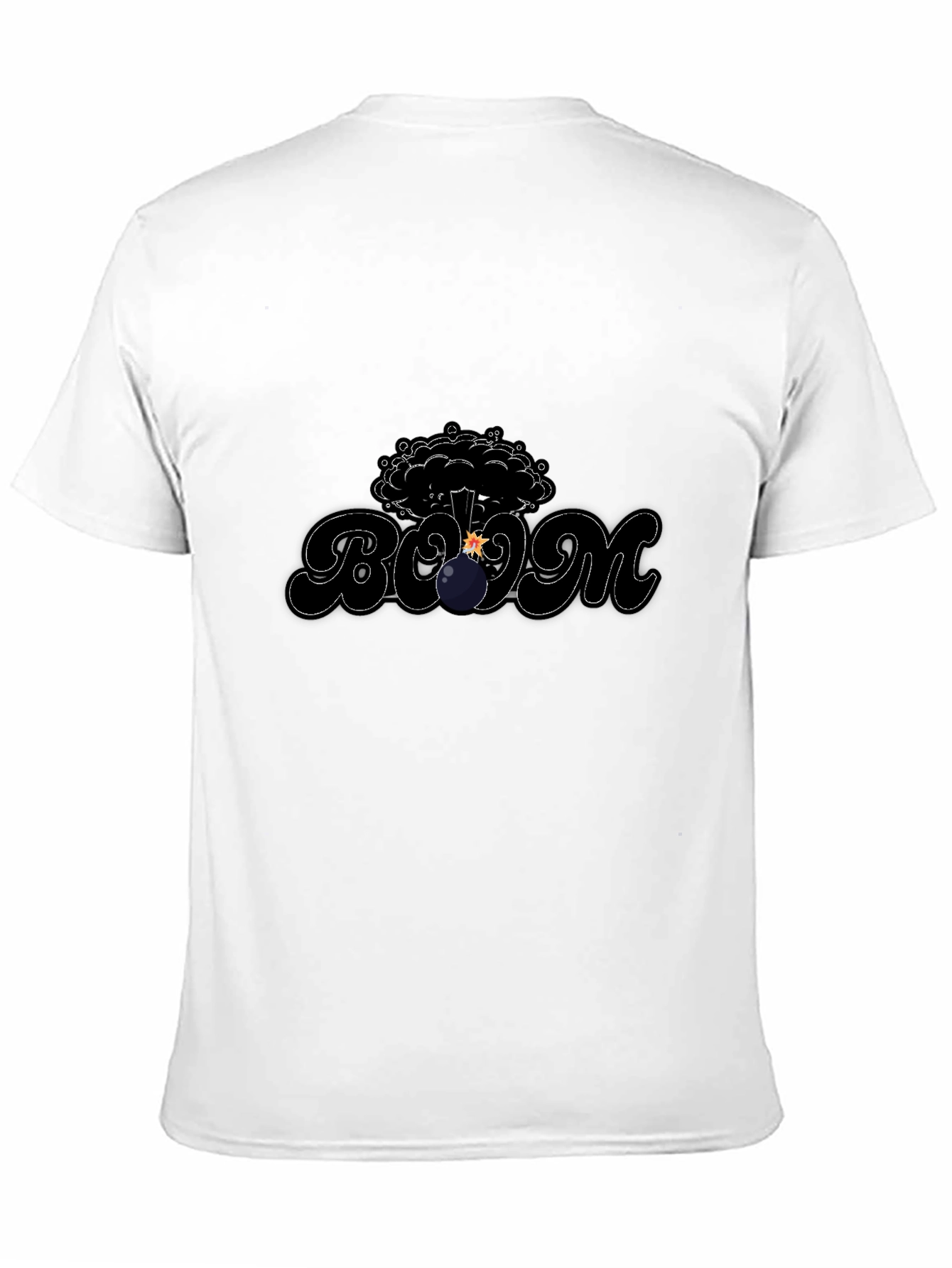 Black Boom Graphic T-Shirt - Explosive Style view 11