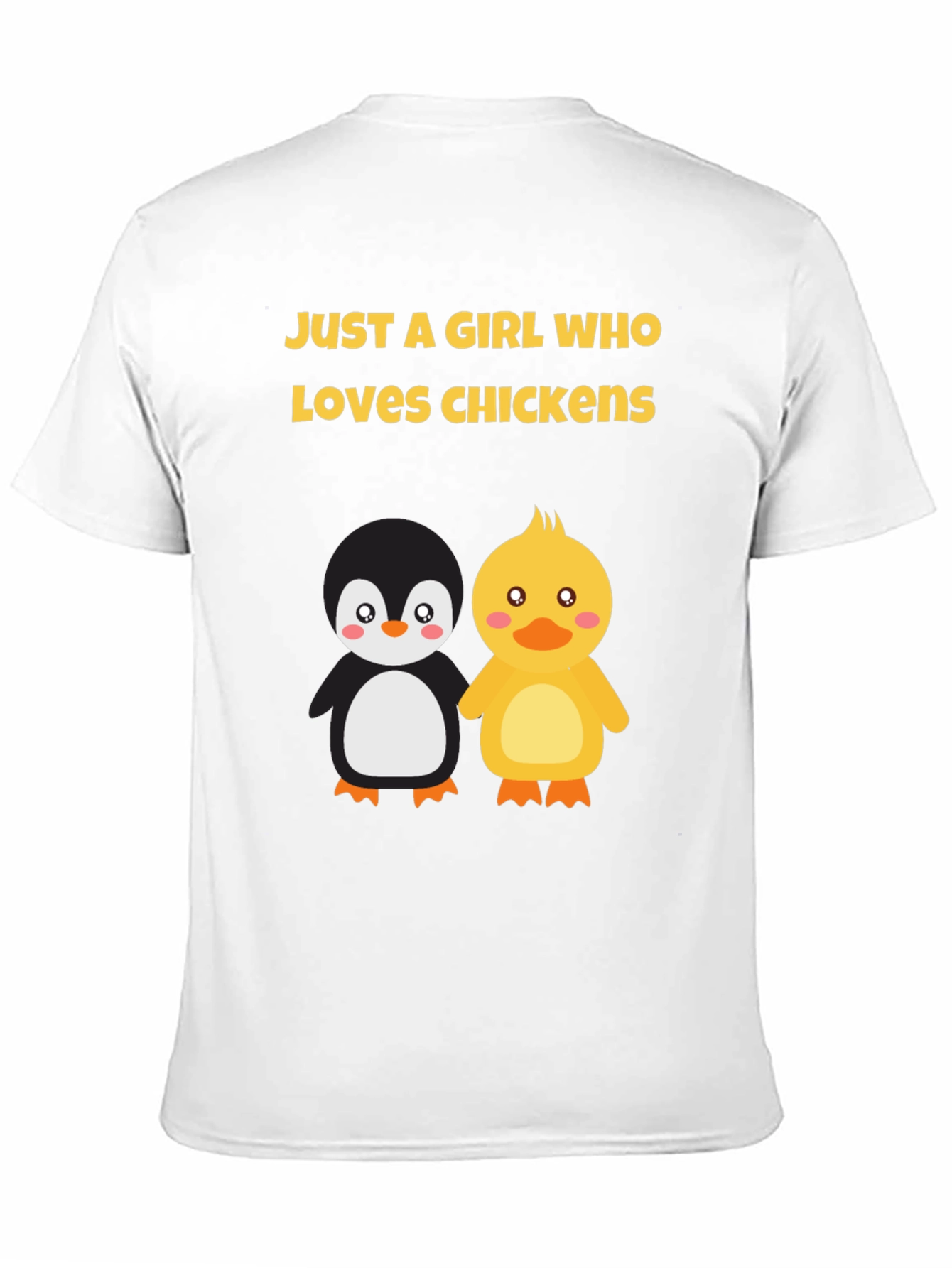 Black Girl Who Loves Chickens Graphic Tee view 11