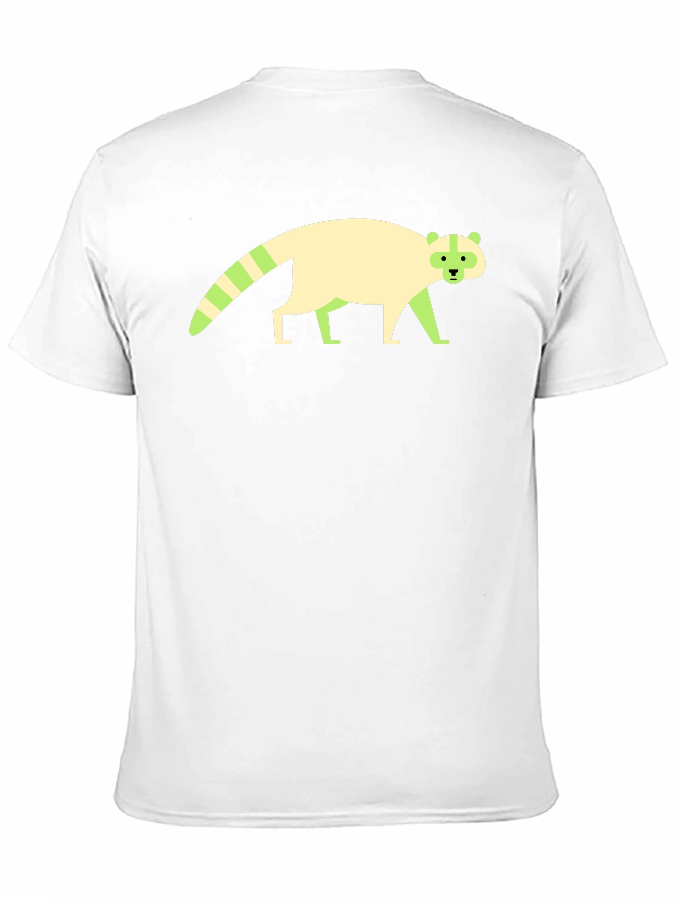 Black Raccoon Graphic Tee - Quirky Animal Shirt view 11