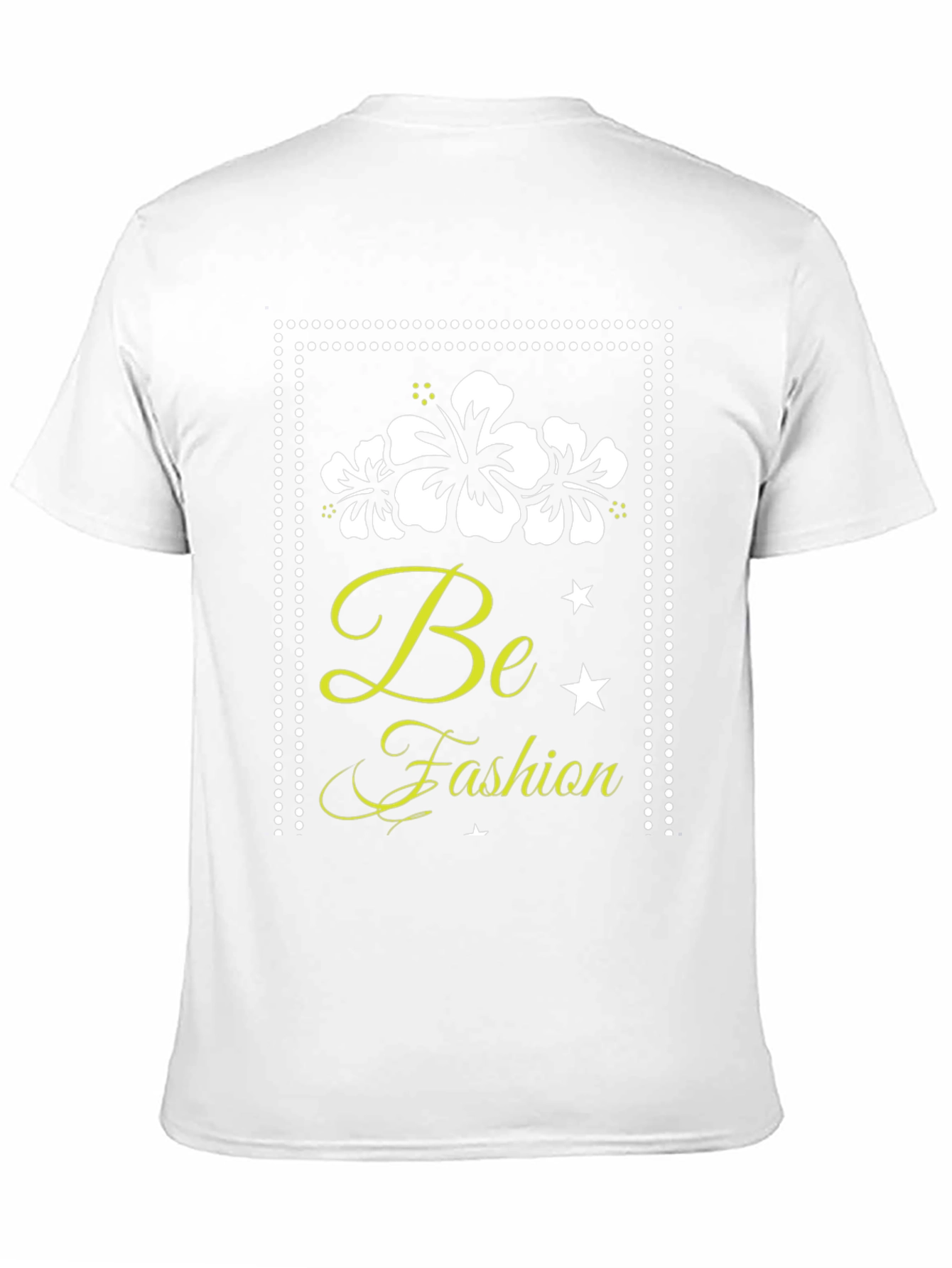 Black Be Fashion T-Shirt: Stylish Floral Graphic Tee view 11