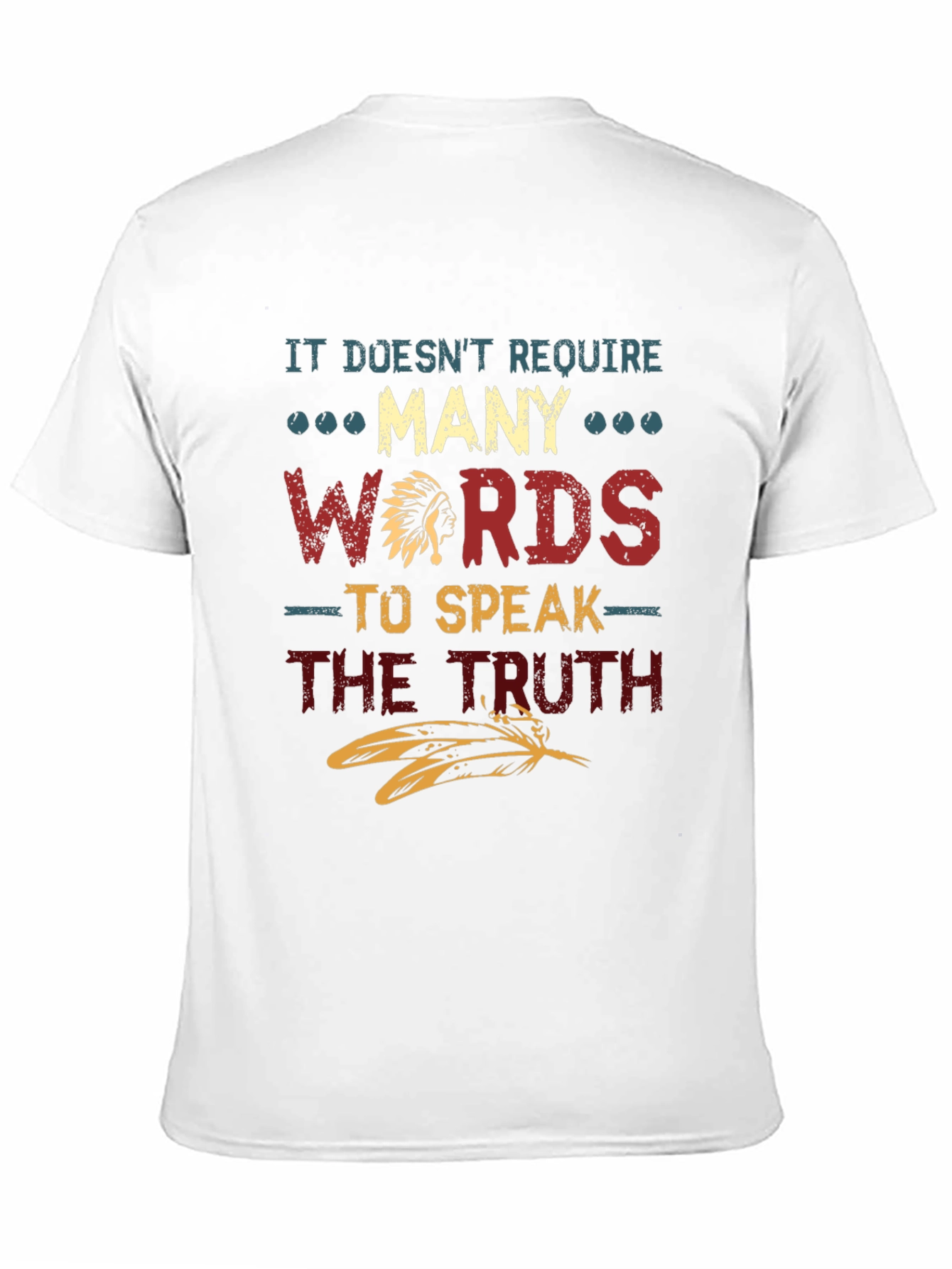 Black Truthful Words Graphic Tee - Stylish Cotton Blend view 11