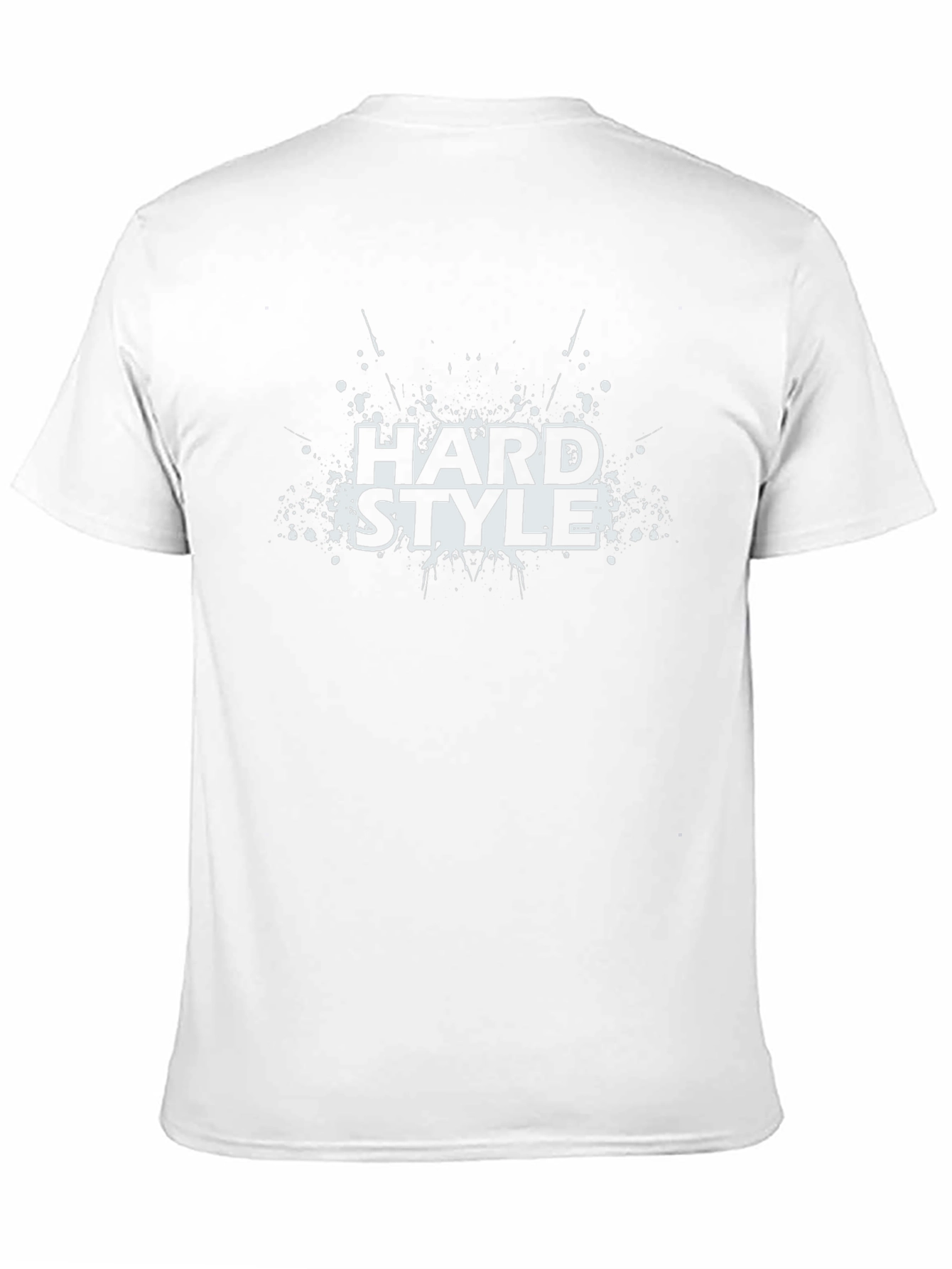 Black Hardstyle Graphic Print Black T-Shirt view 11
